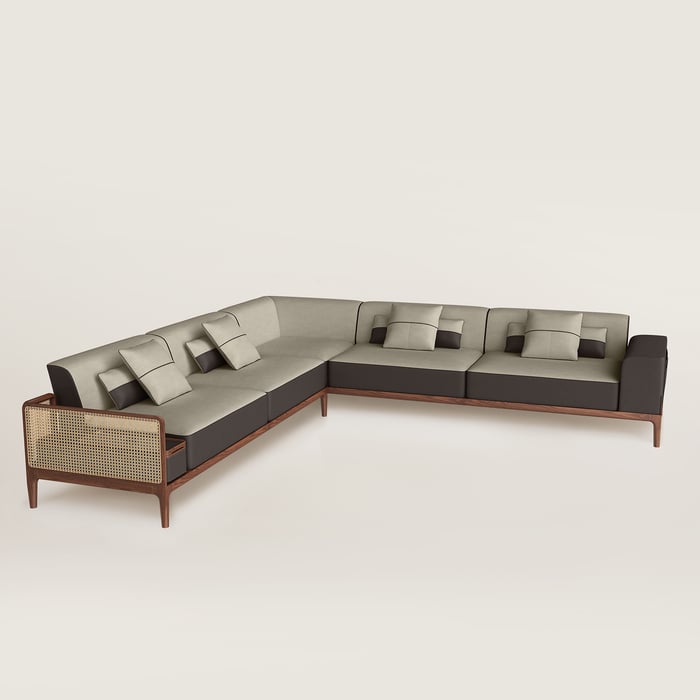 Sofa Sellier 5-seater Corner