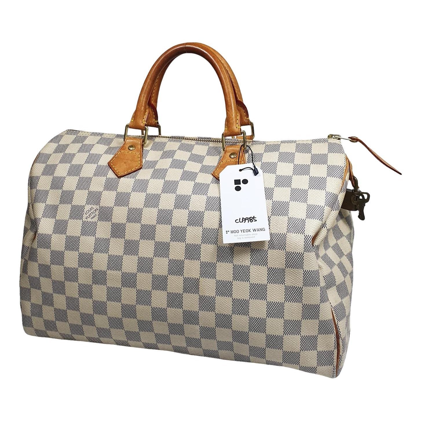 Leather tote