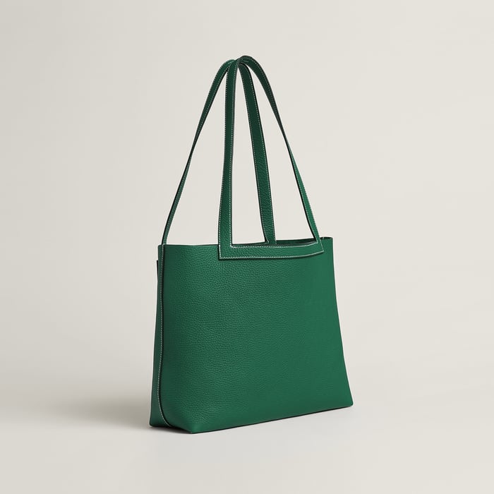 Vert Moyen Hermès Cabasellier 31 Bag