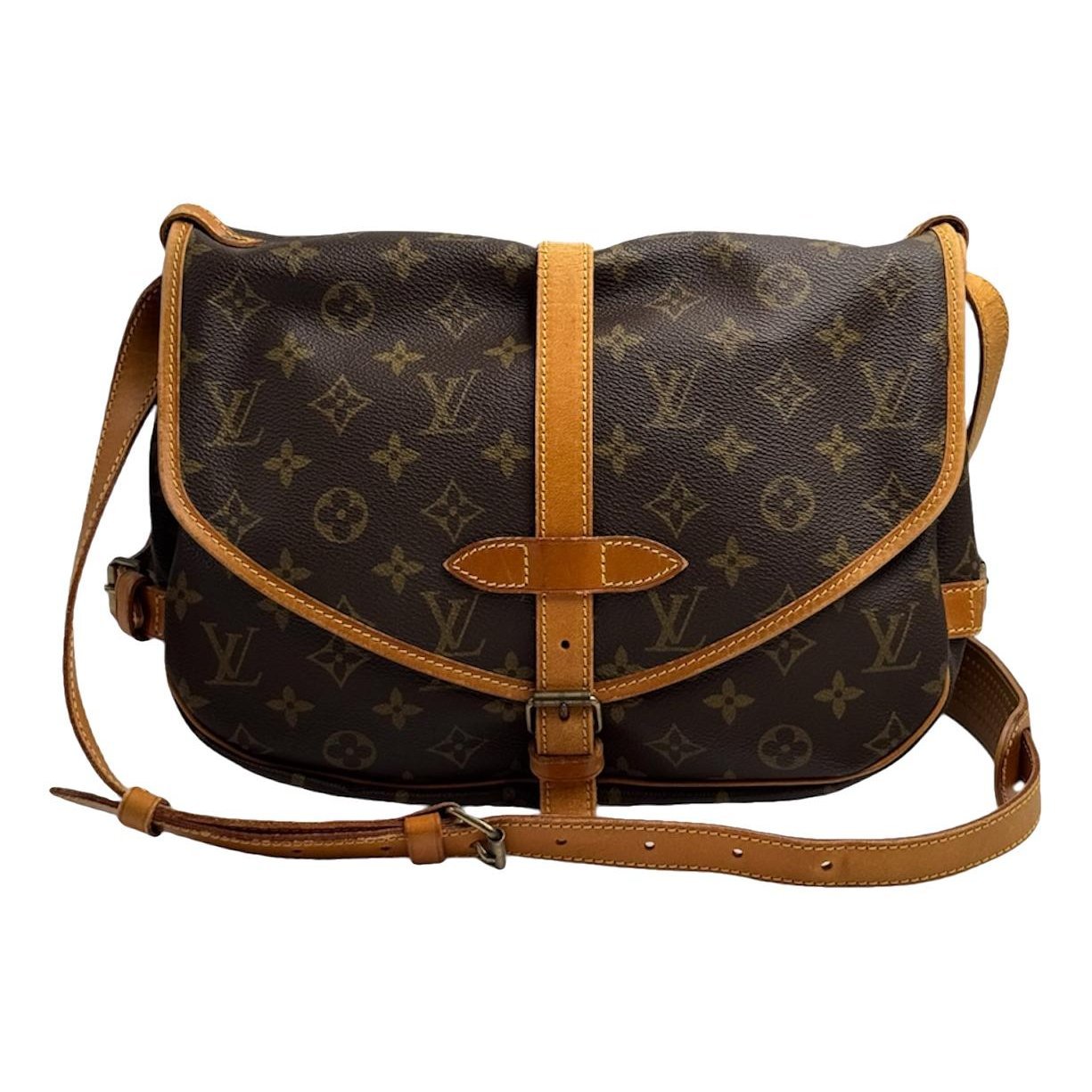 Saumur leather crossbody bag