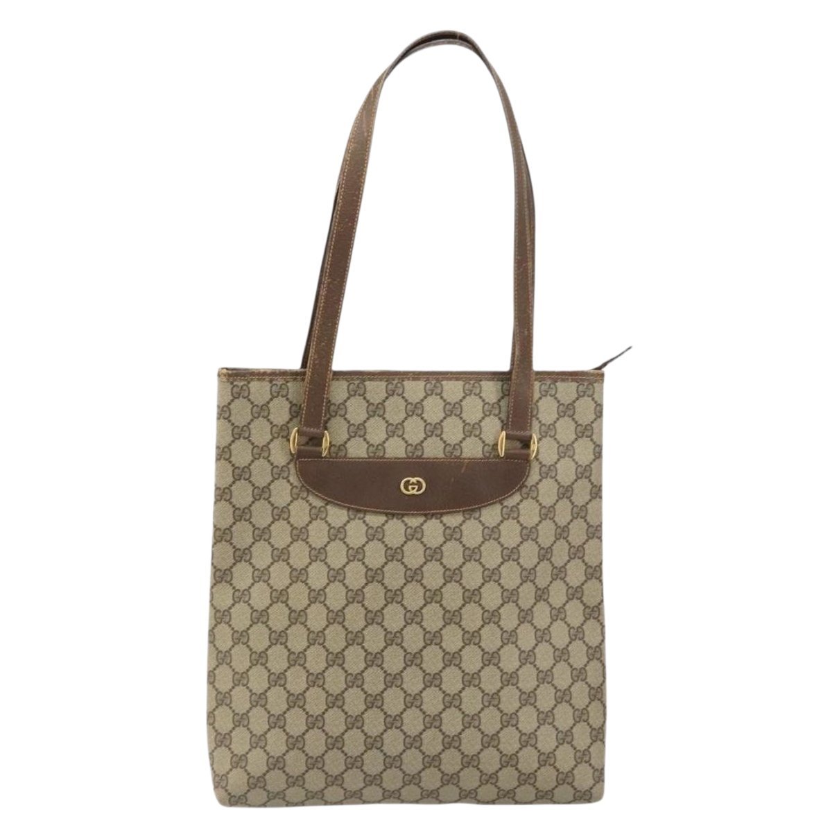 Leather tote