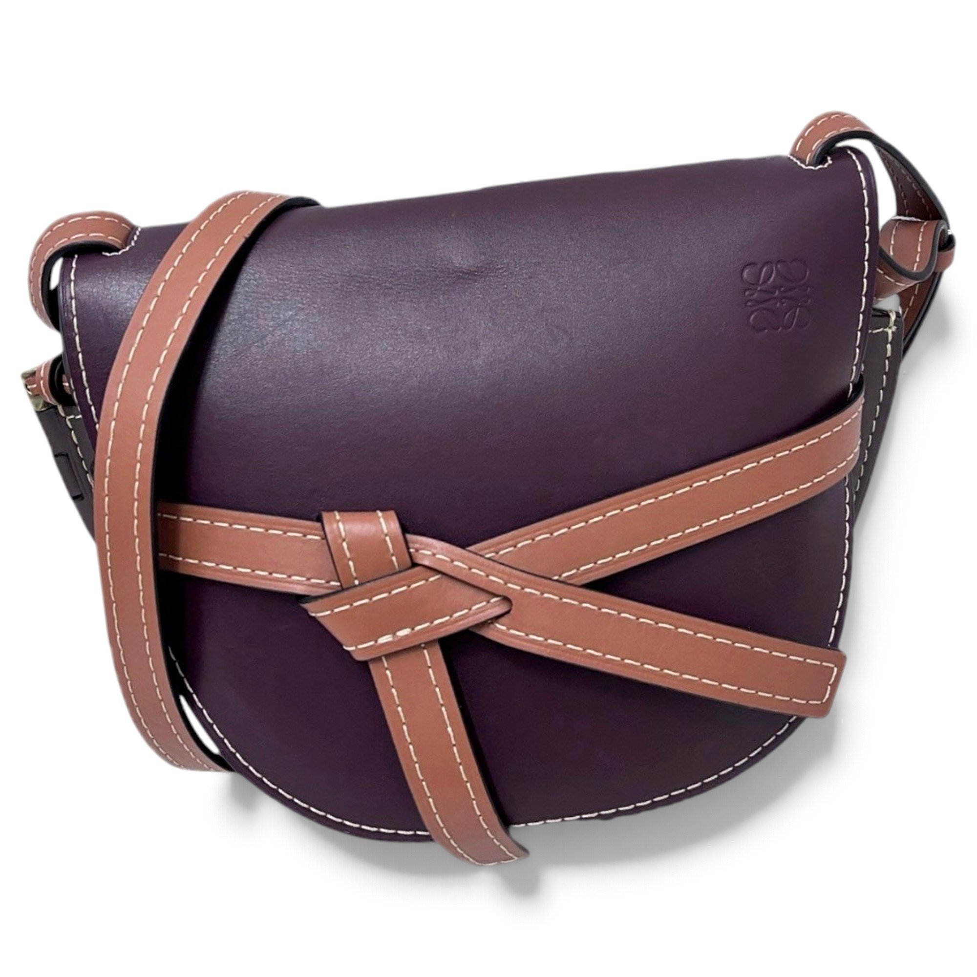 Gate leather handbag