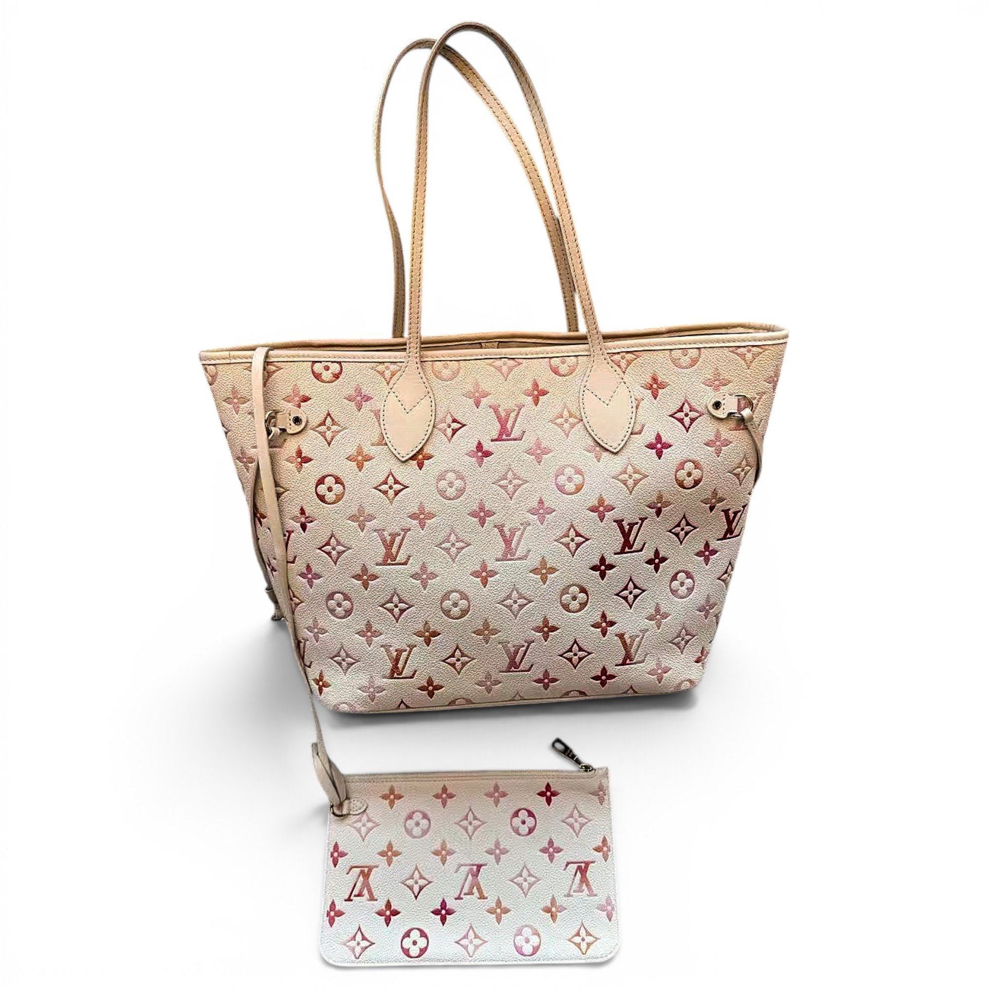 Neverfull leather handbag
