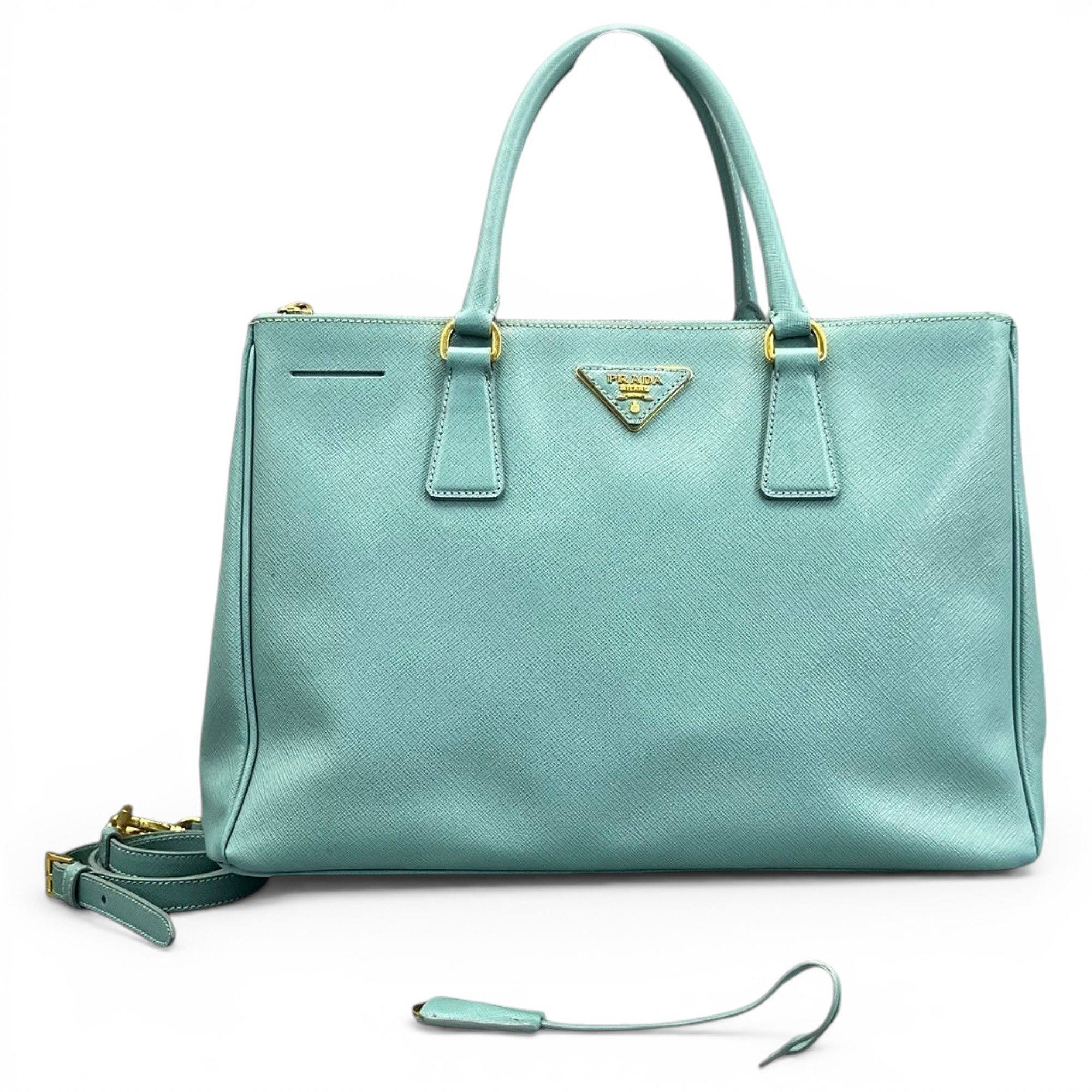 Galleria leather handbag