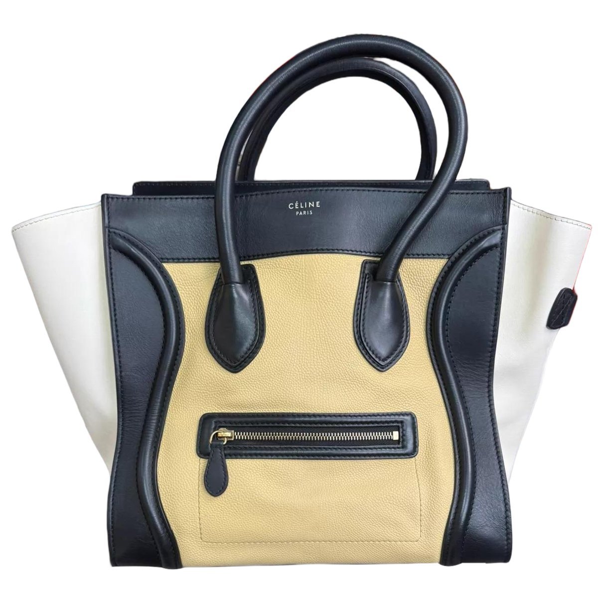 Luggage leather handbag