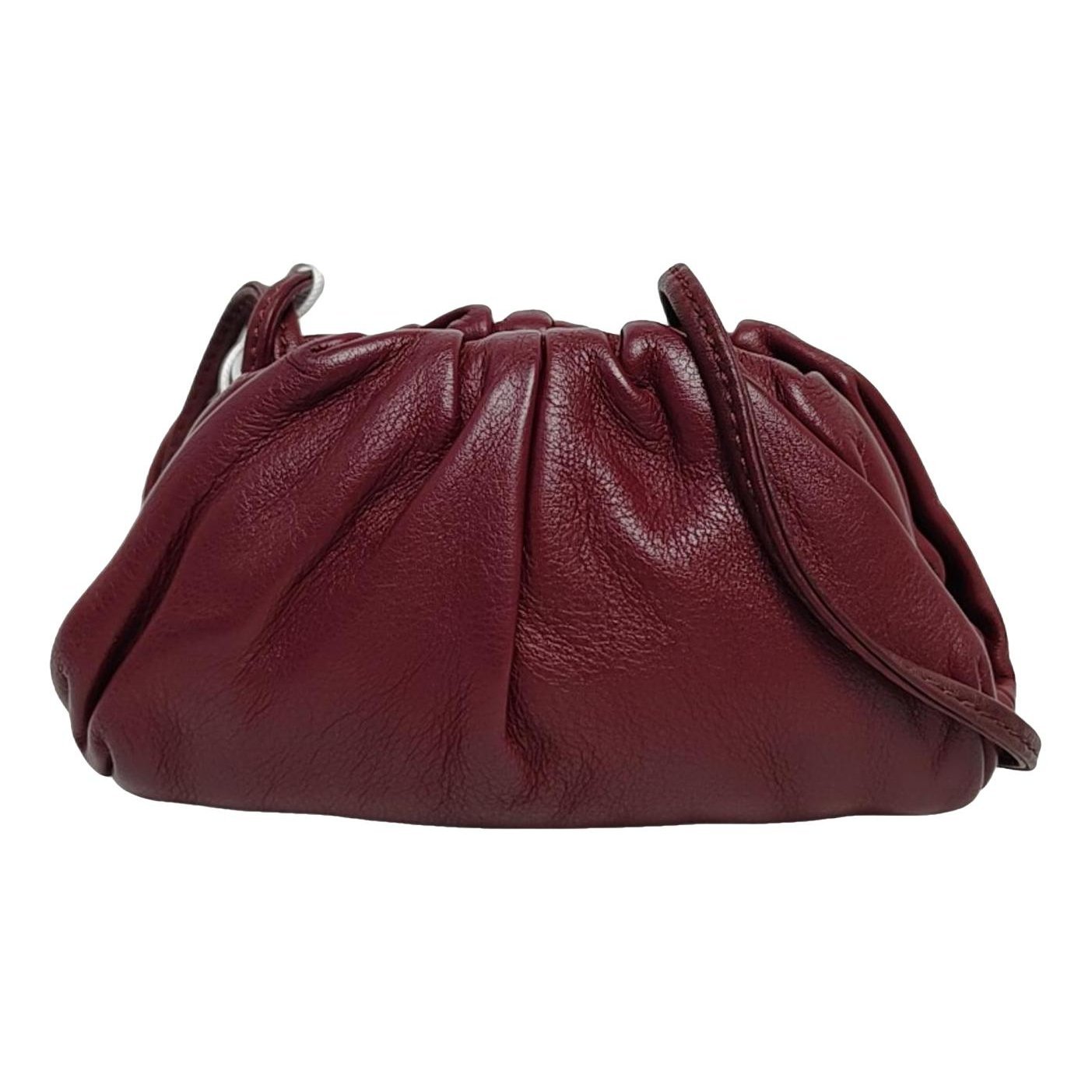 Pouch leather mini bag