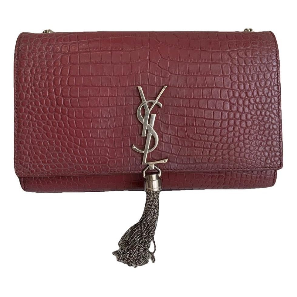 Pompom Kate leather handbag