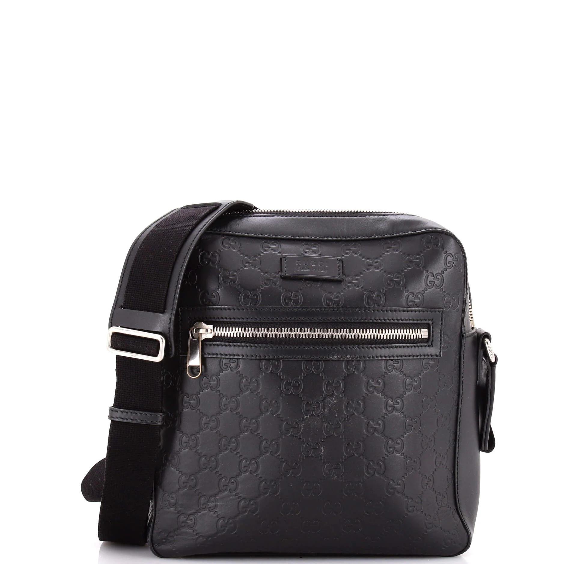 Leather crossbody bag