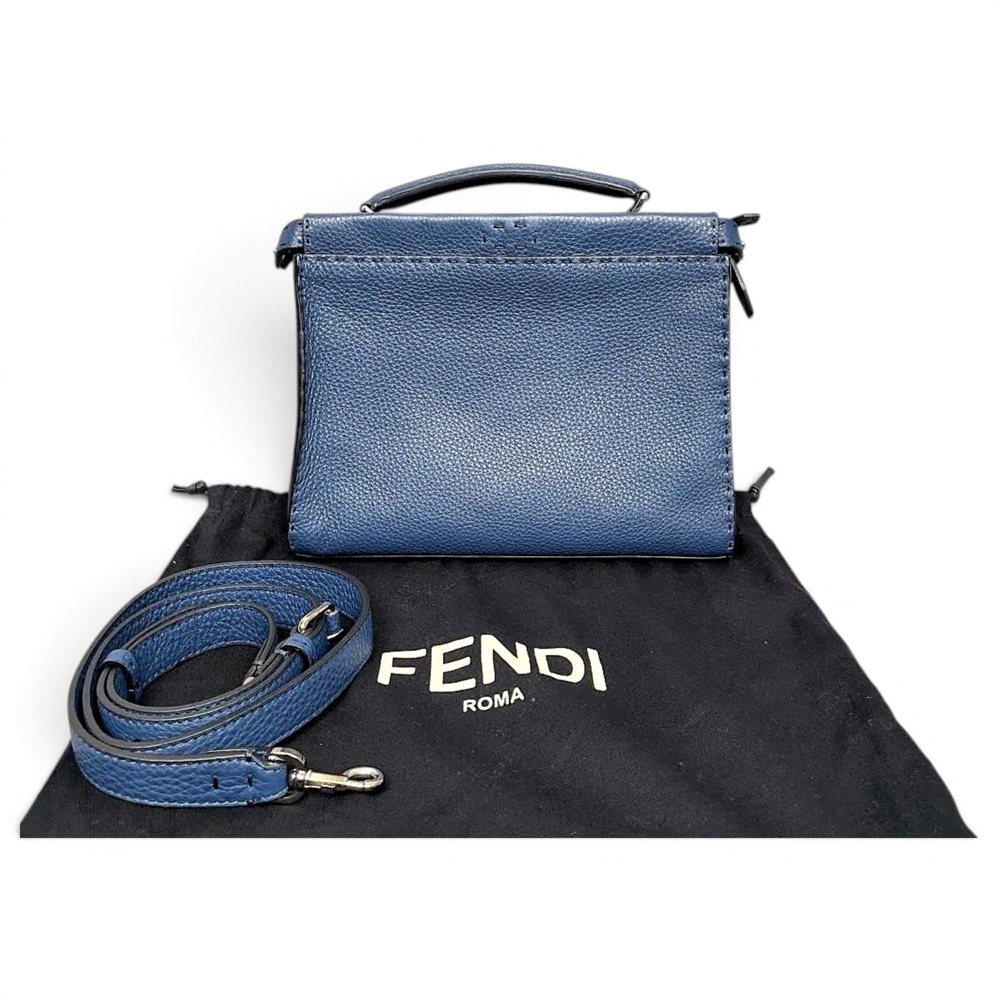 Peekaboo pony-style calfskin satchel