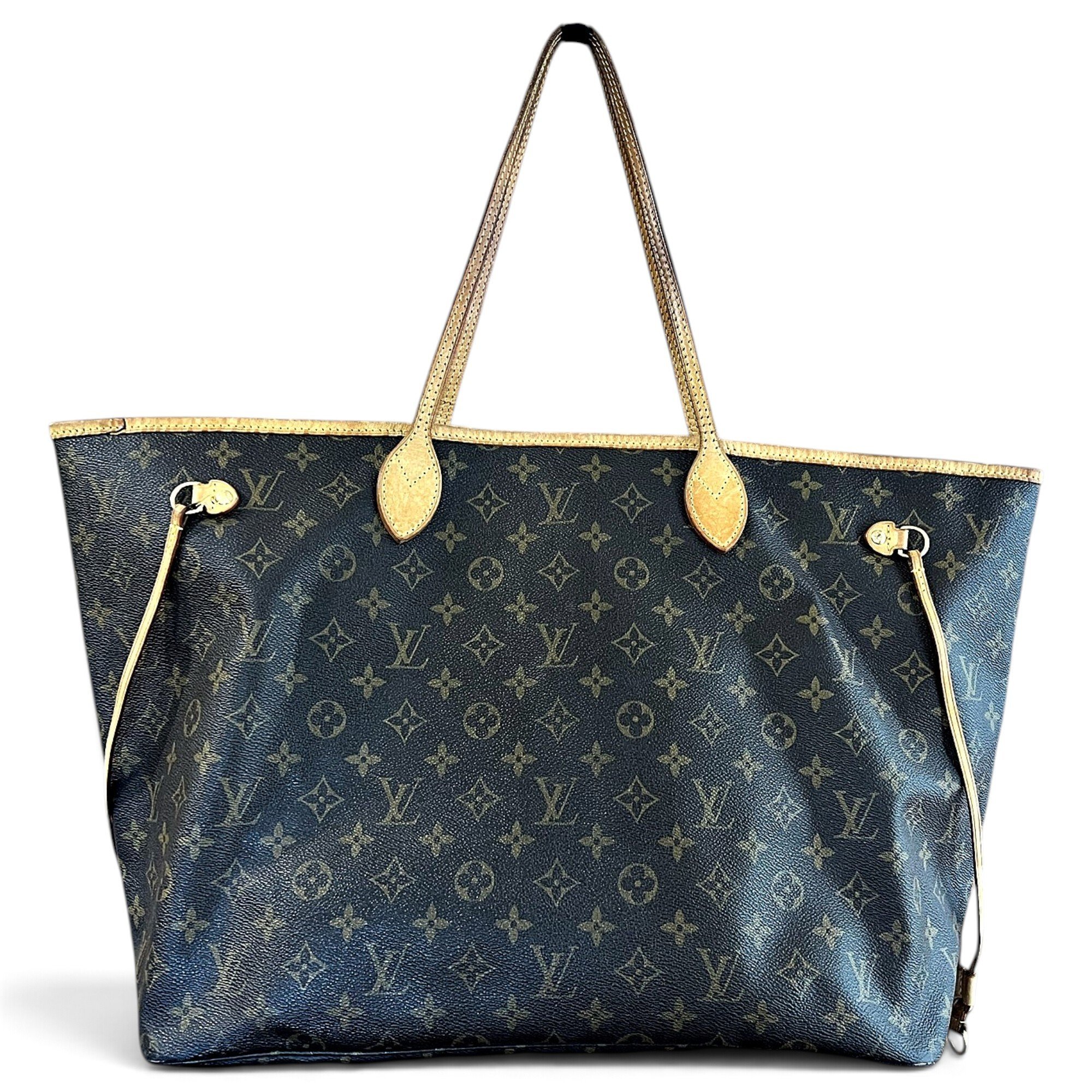 Louis Vuitton Neverfull leather tote