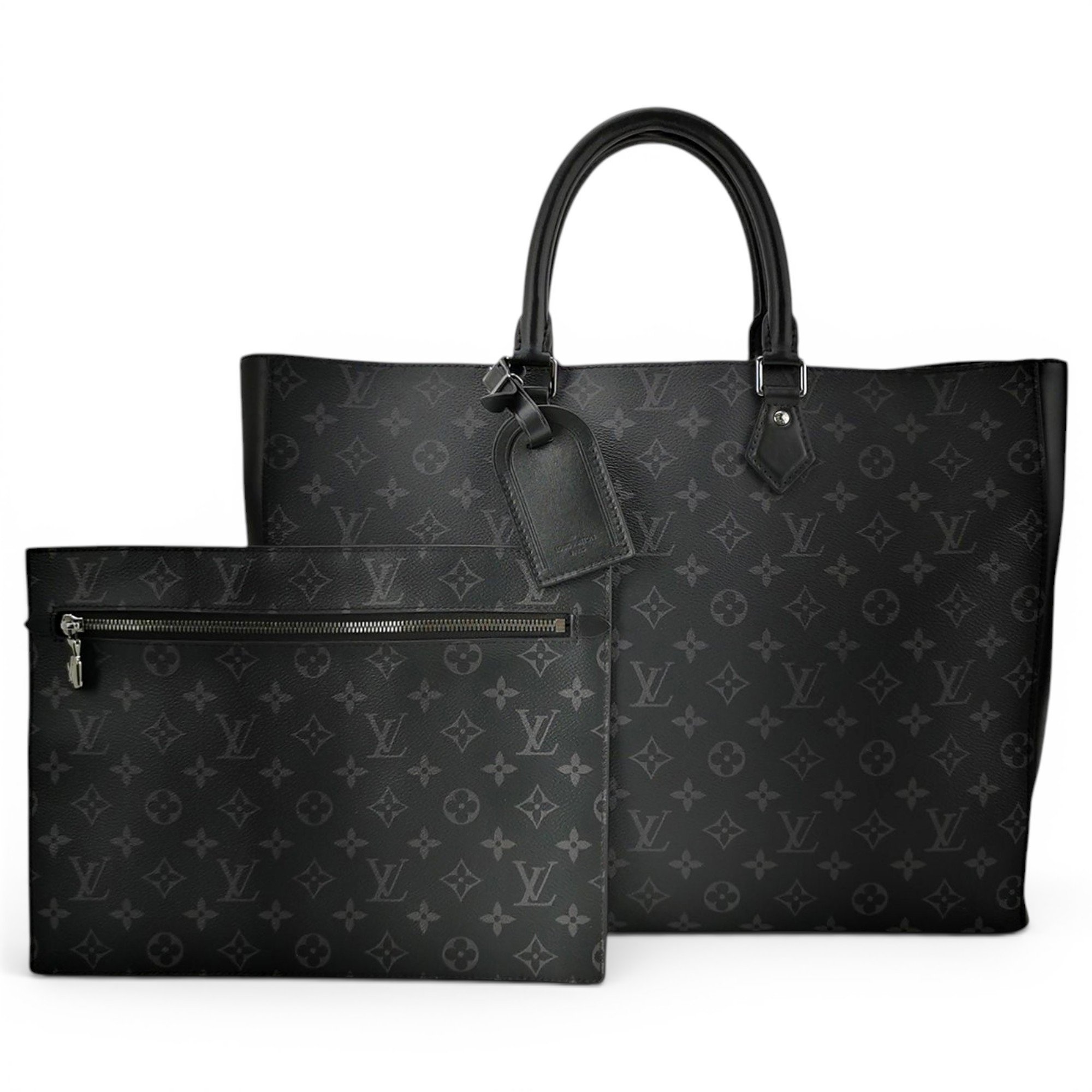 Leather tote