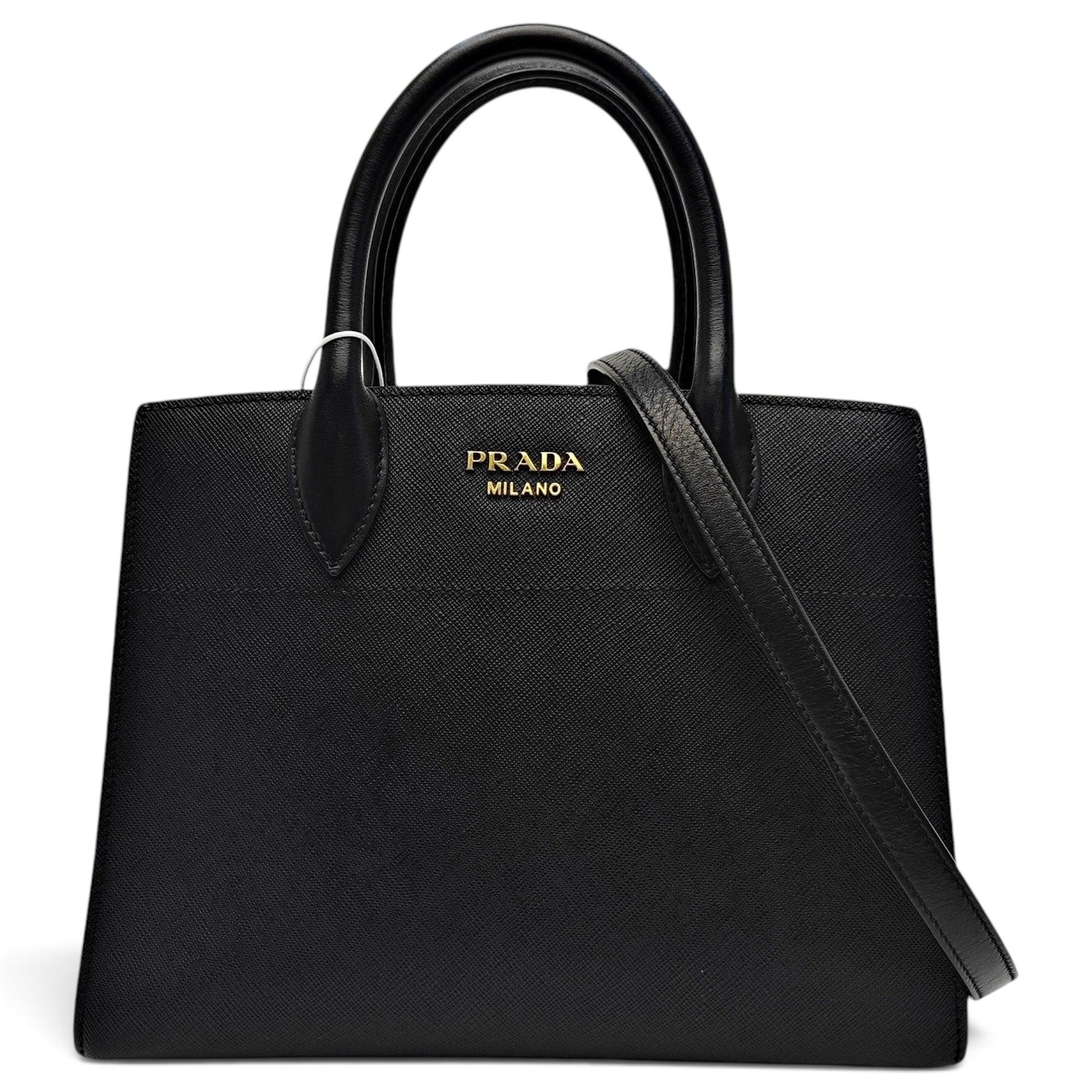 Bibliothèque leather handbag