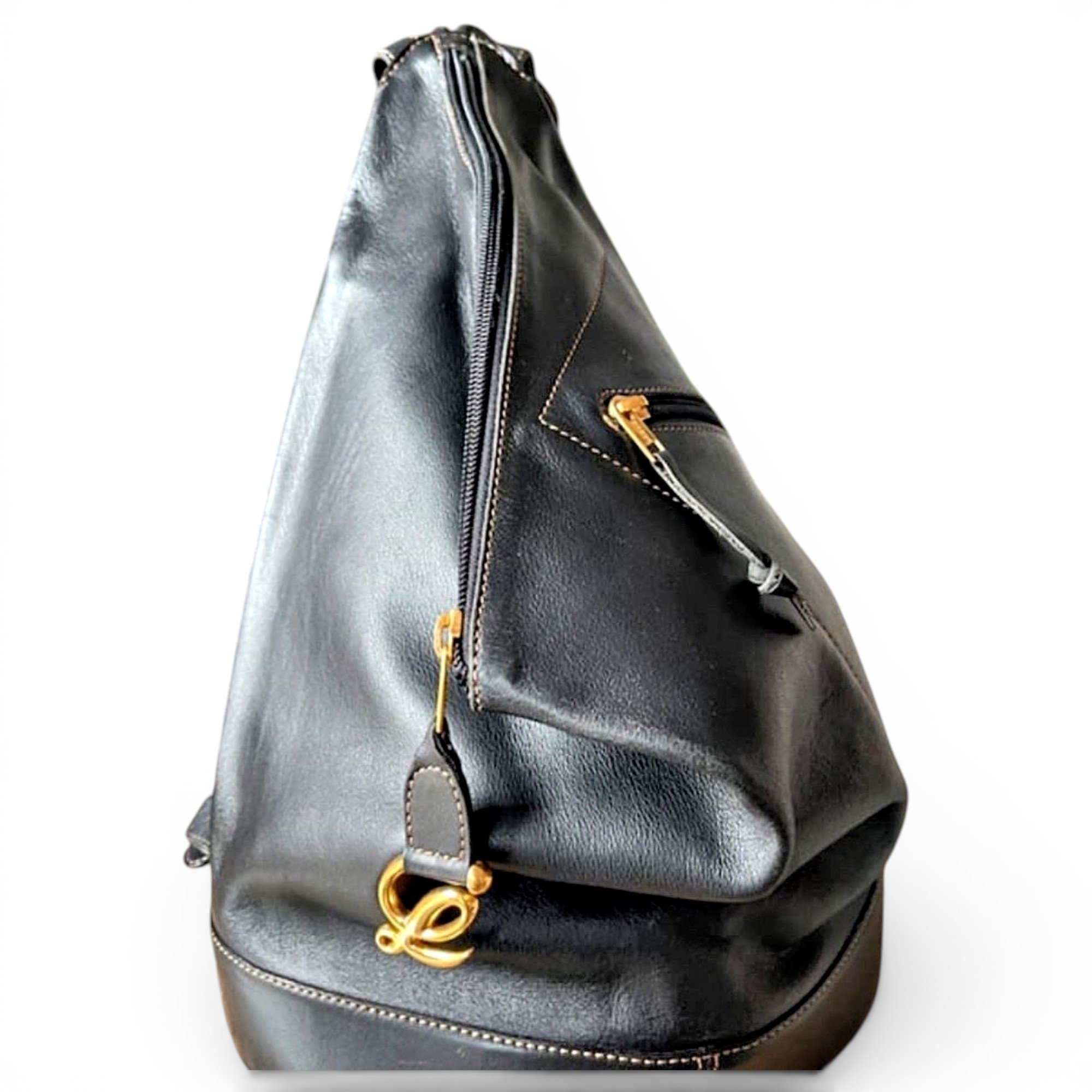 Anton leather backpack
