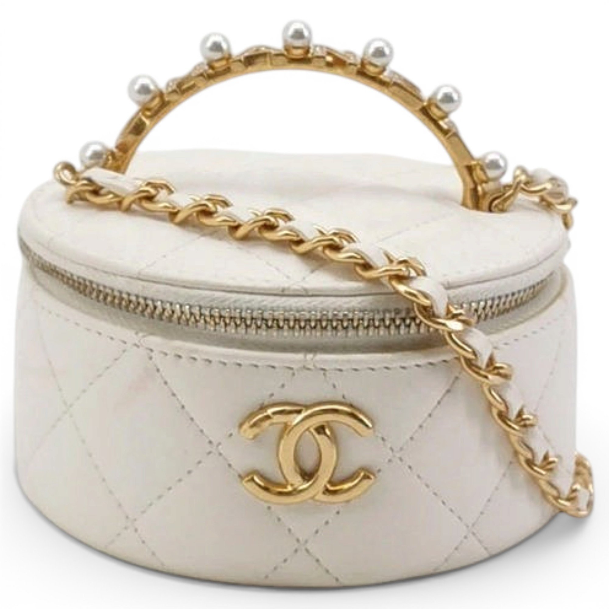 Vanity leather mini bag