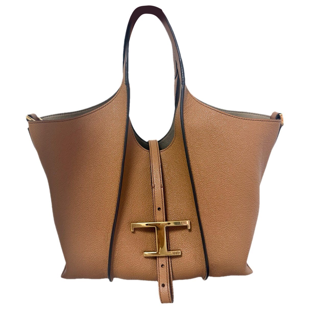 Leather tote