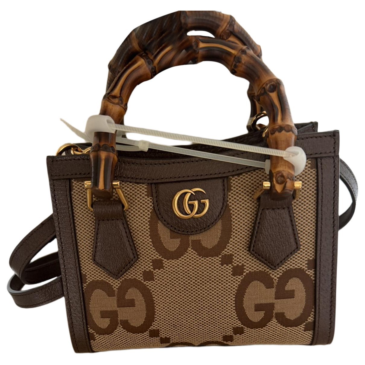 Diana Bamboo leather tote