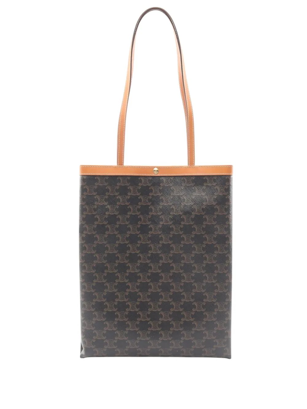 2010-2026 Medium Triomphe Coated Canvas Flat Shopper tote bag