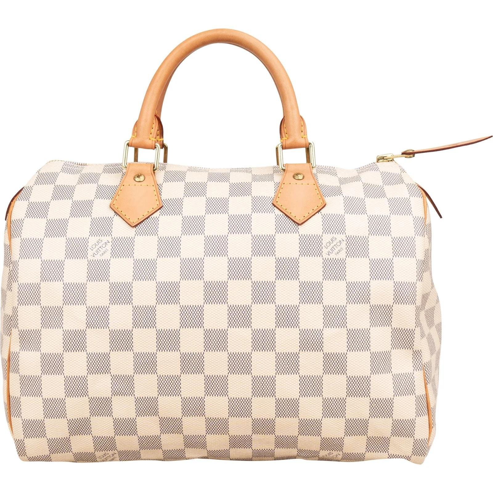 Speedy leather handbag