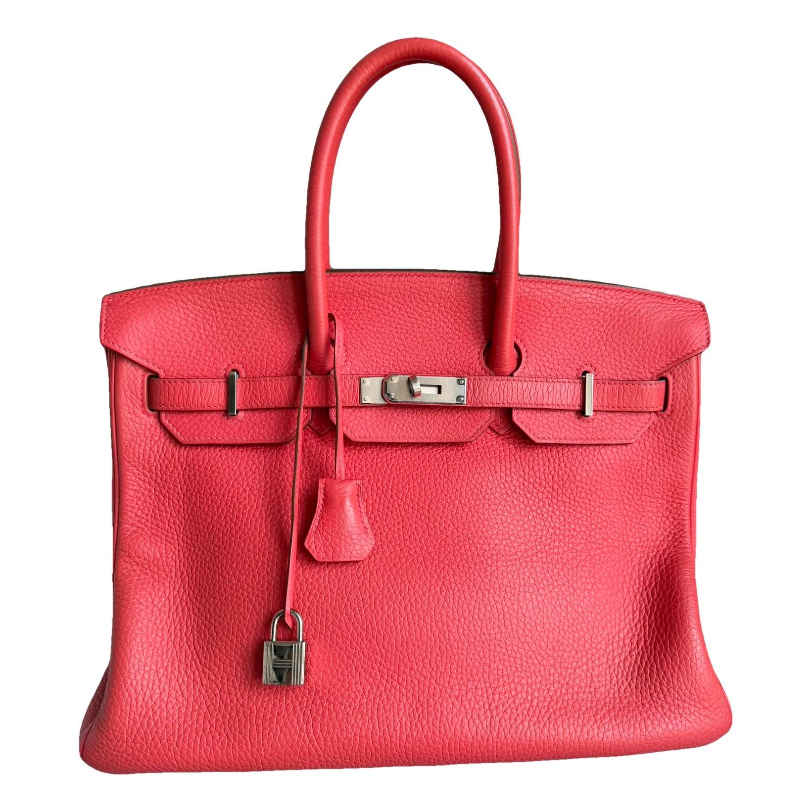 Birkin 35 leather handbag