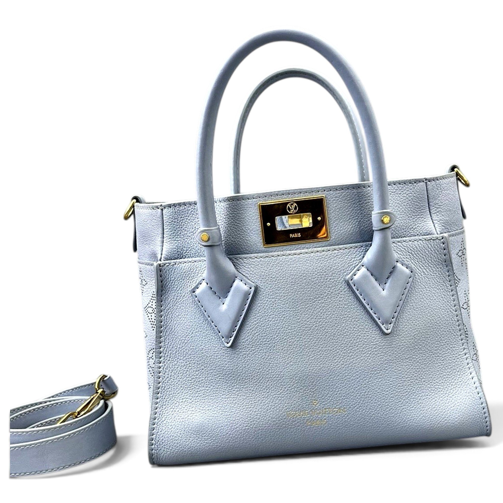 On My Side leather handbag