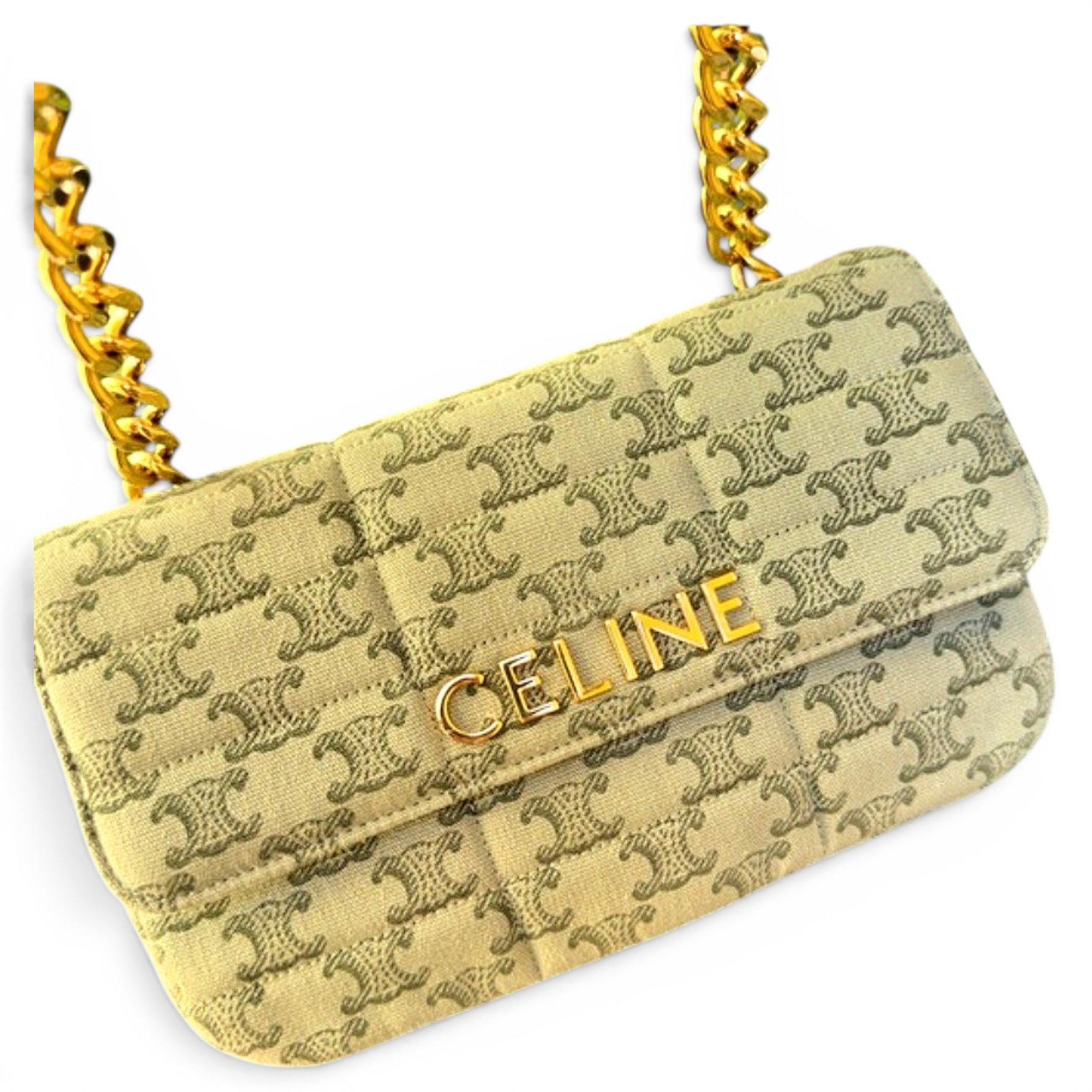 Triomphe cloth handbag