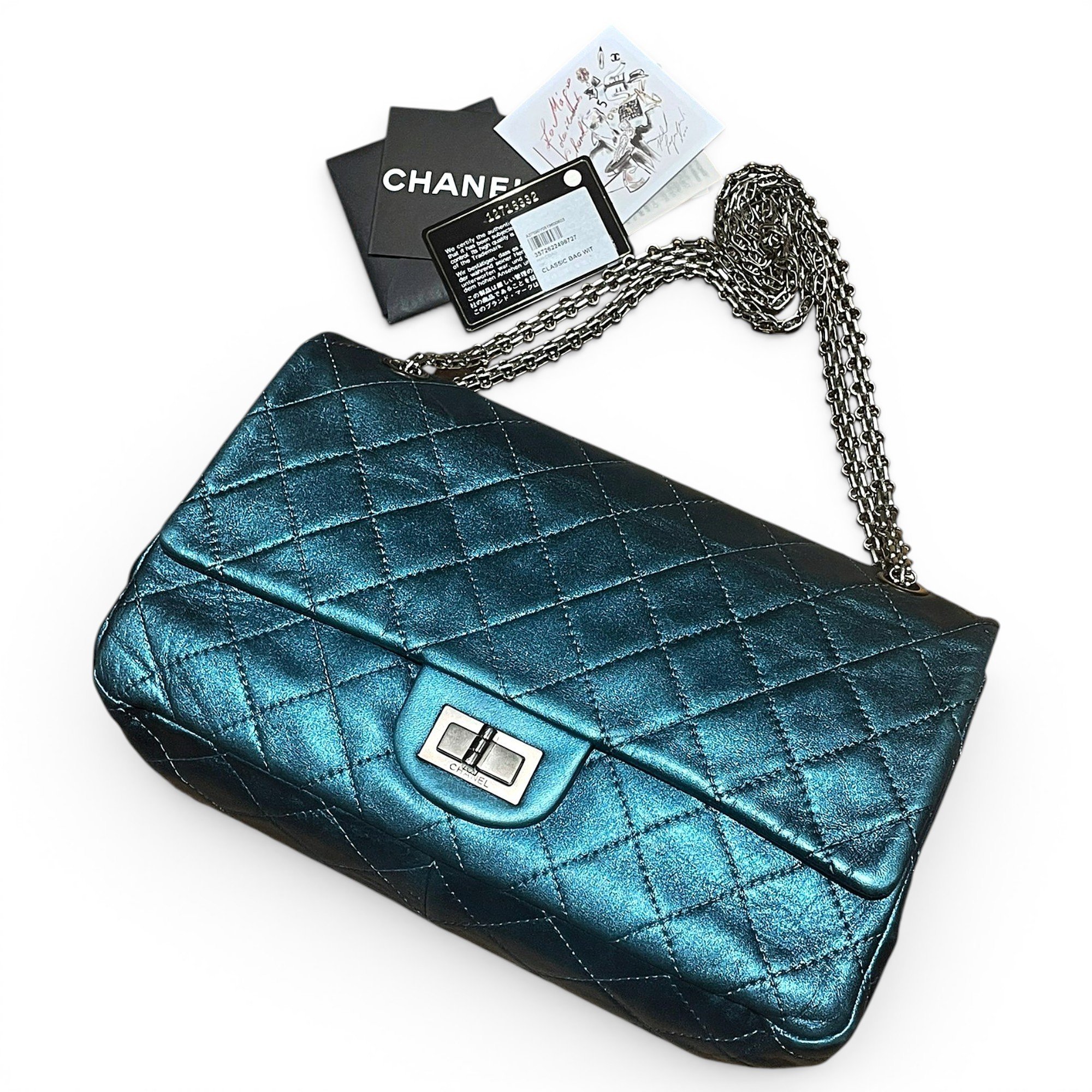 2.55 leather handbag