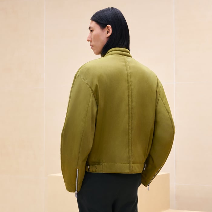 Anis Straight Cut Jacket With Bridle Detail