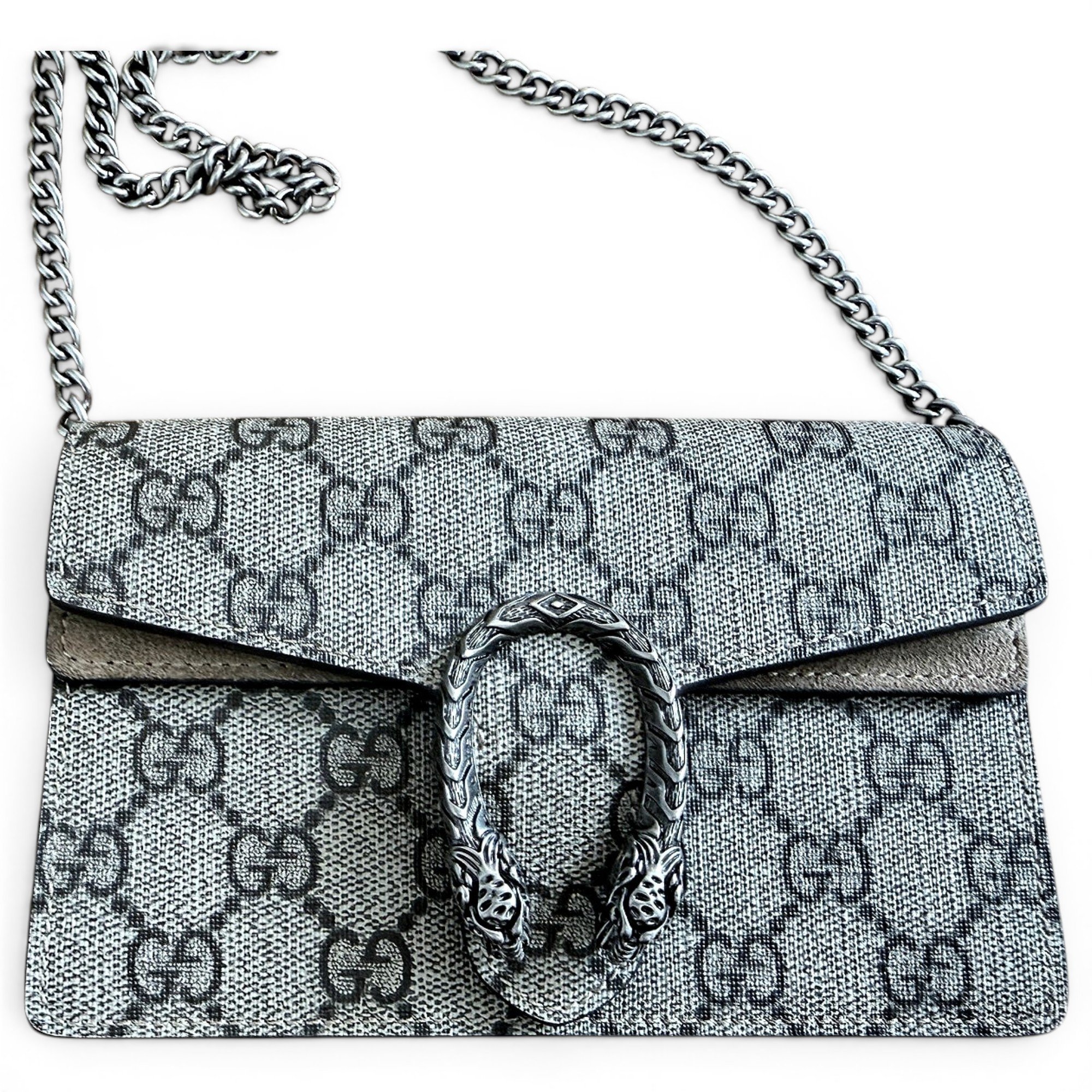 Dionysus Super Mini leather crossbody bag