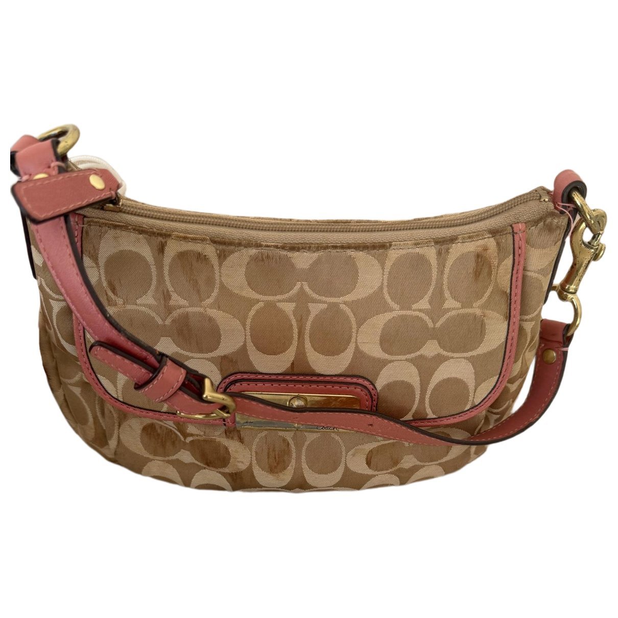 Coach Signature Sufflette cloth handbag
