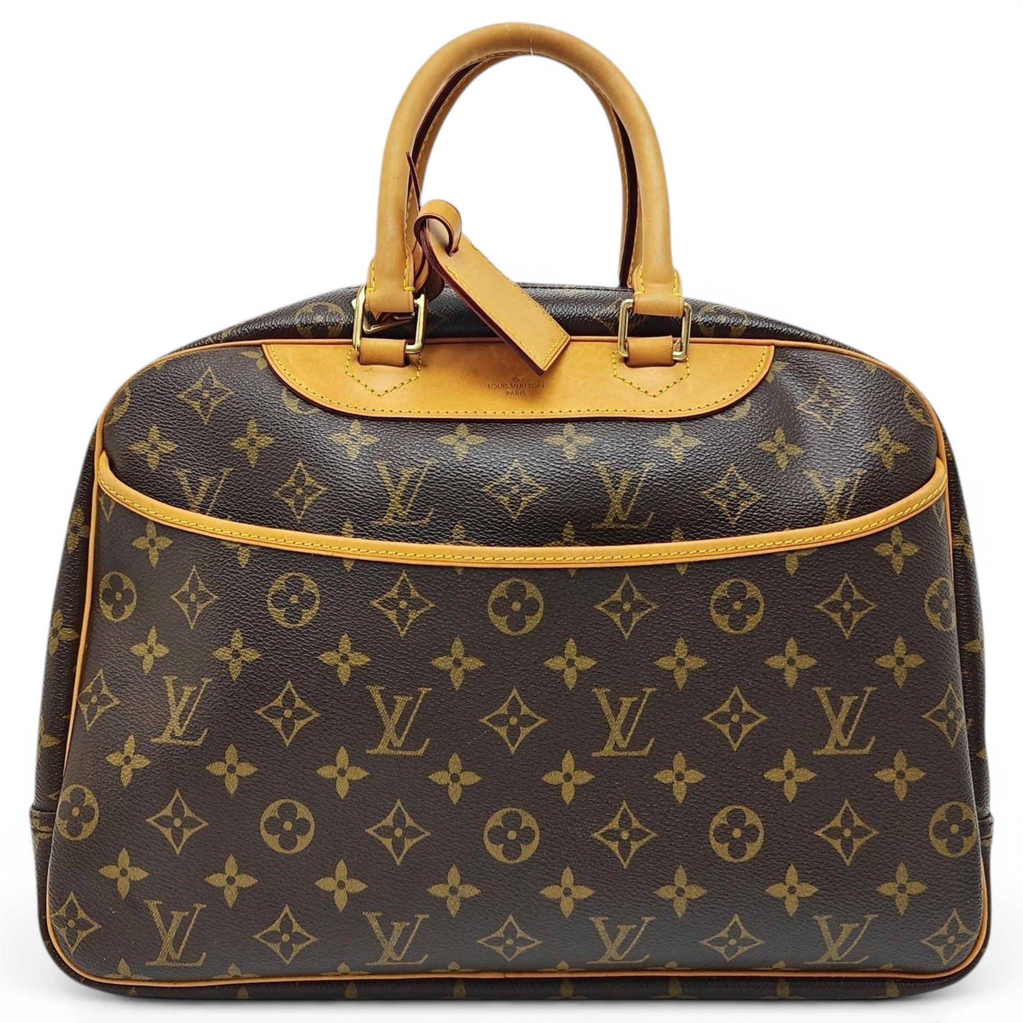 Deauville leather handbag