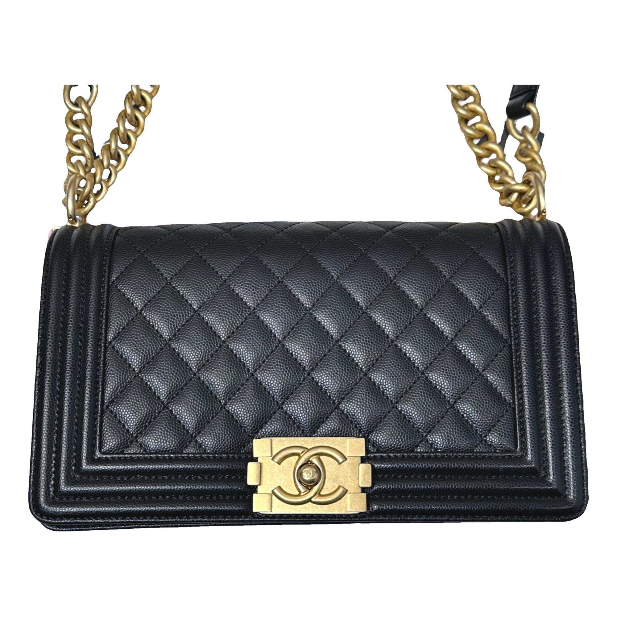 Boy leather crossbody bag