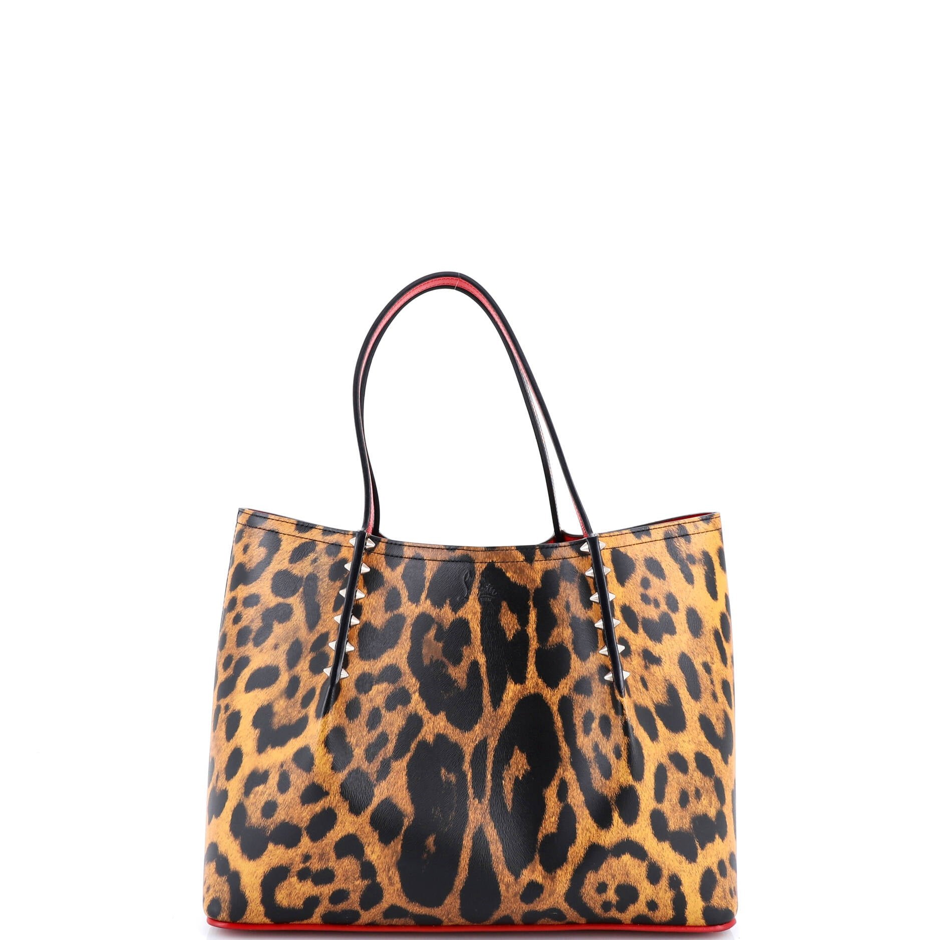 Christian Louboutin Cabarock Tote Printed Leather Small