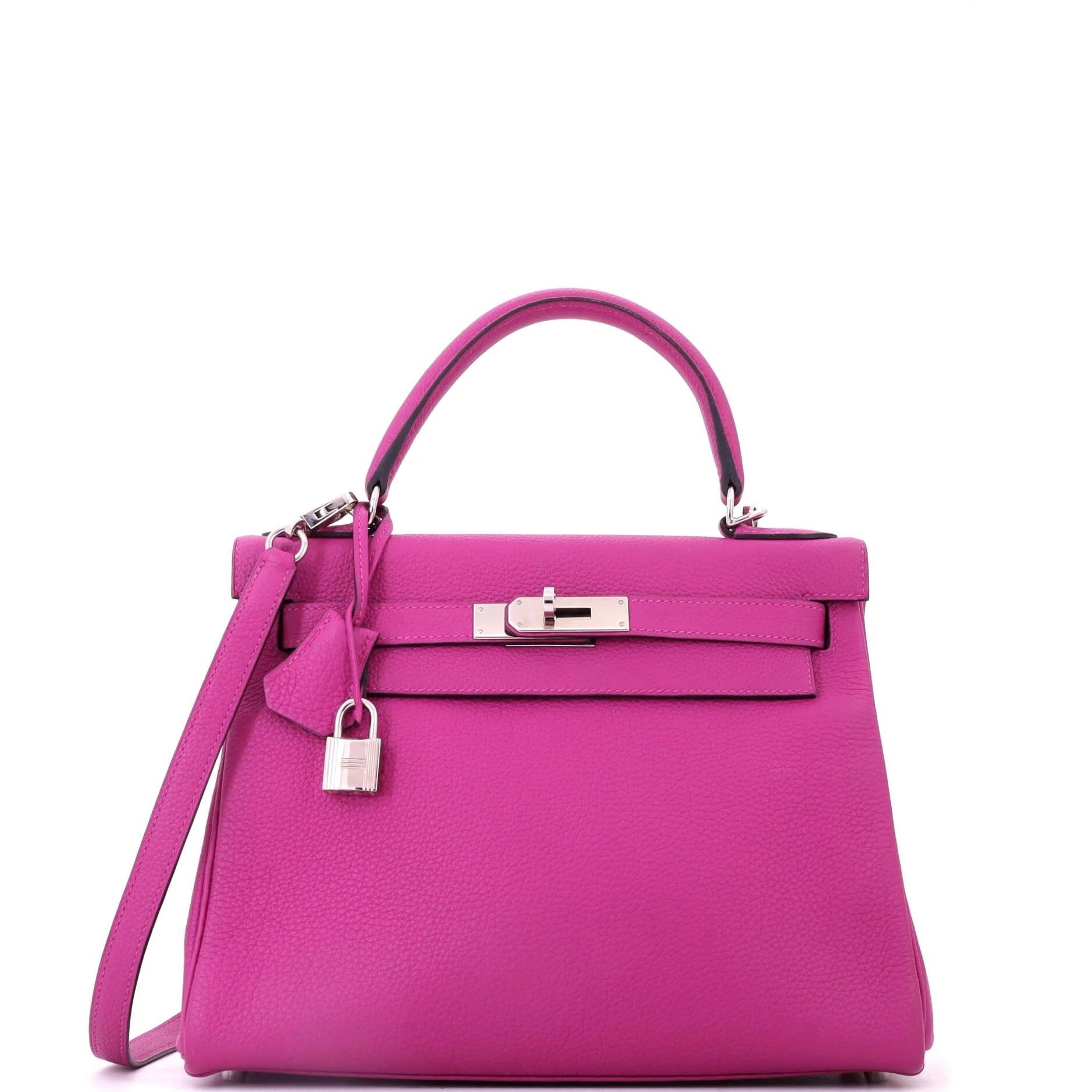 Kelly 28 leather handbag