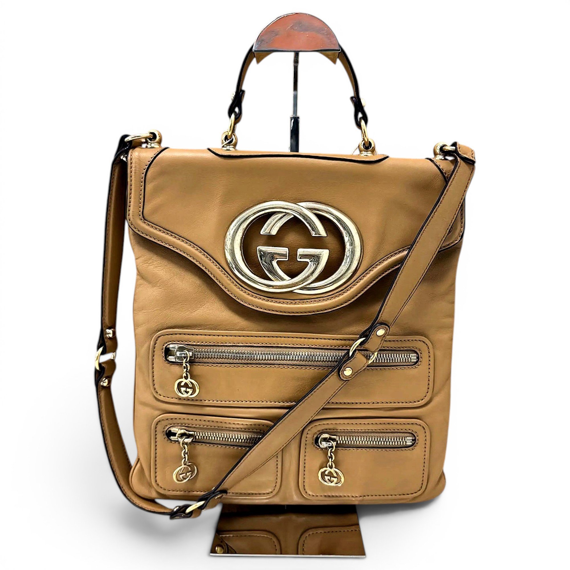 Leather handbag