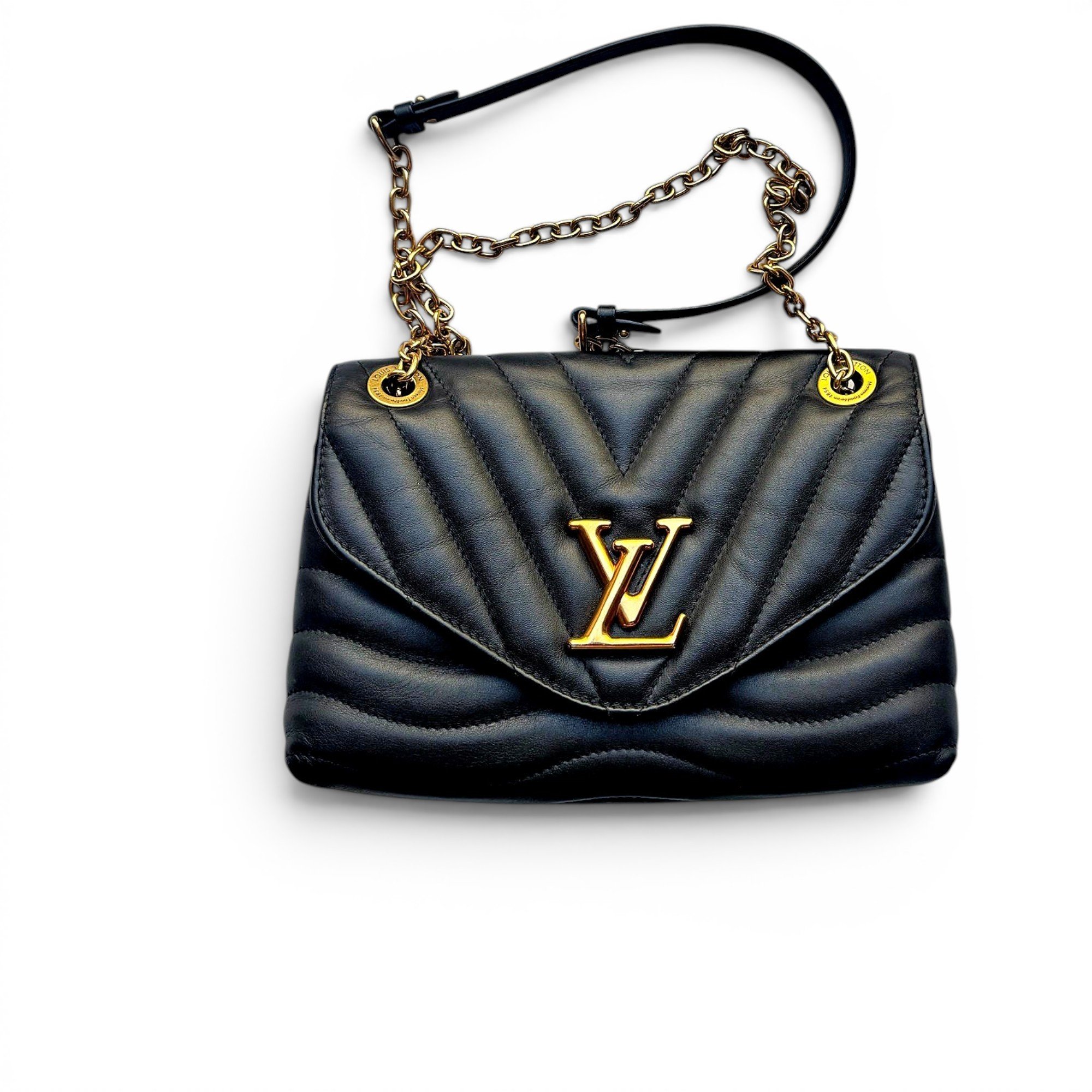 New Wave leather handbag