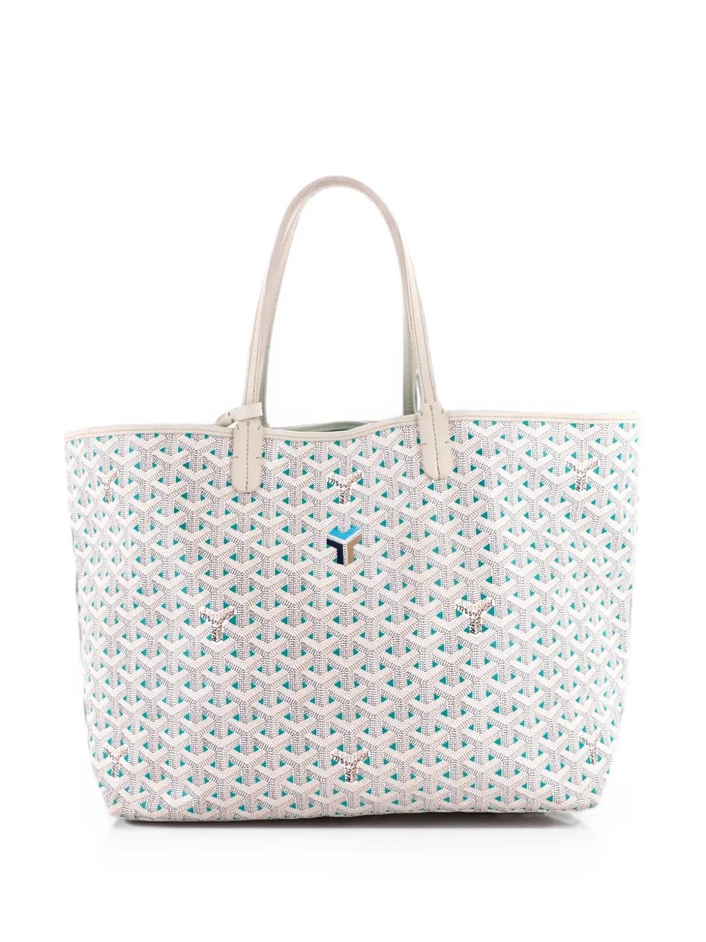 Saint Louis Claire Voie Coated Canvas PM tote bag