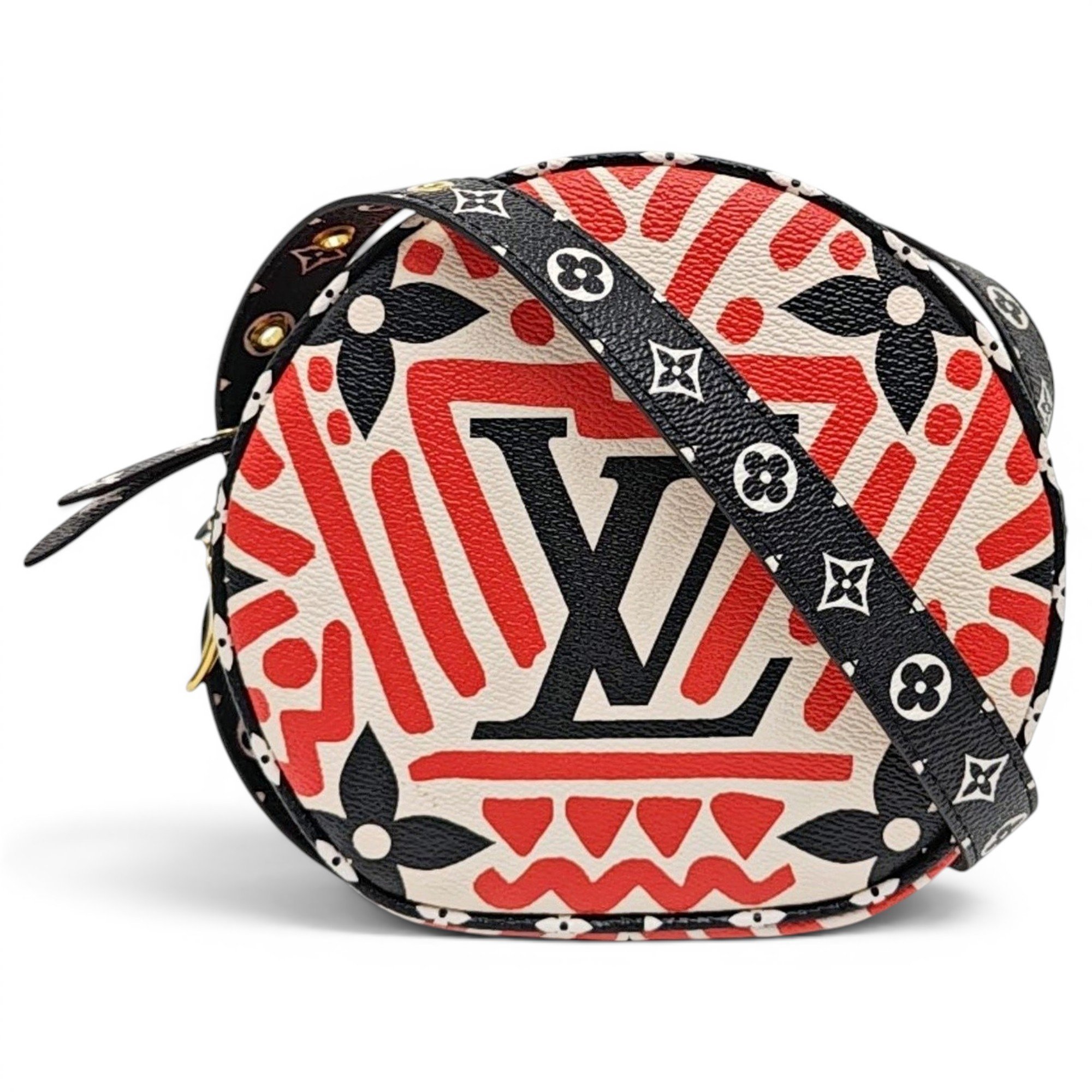 Micro boite chapeau leather handbag