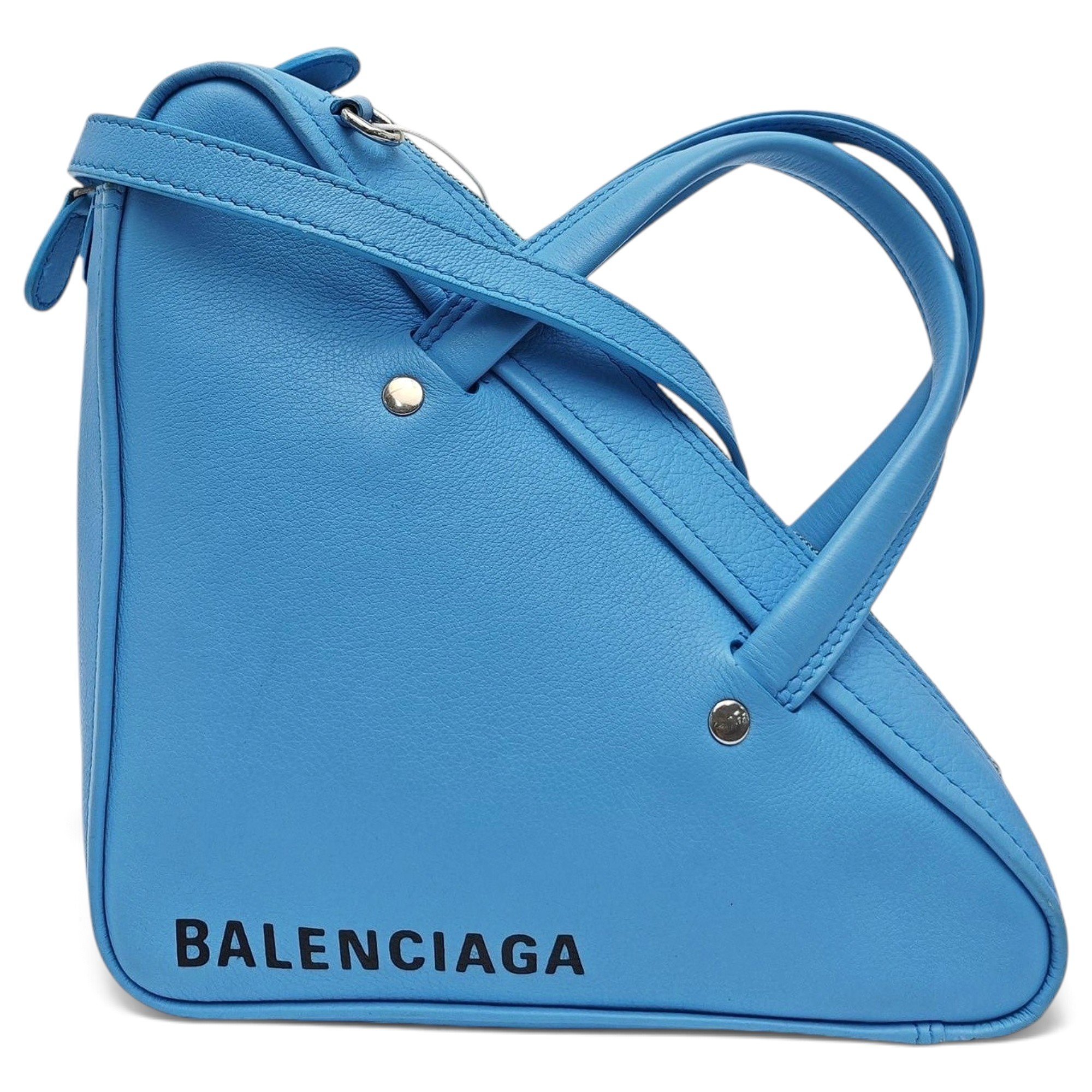 Balenciaga Triangle leather handbag