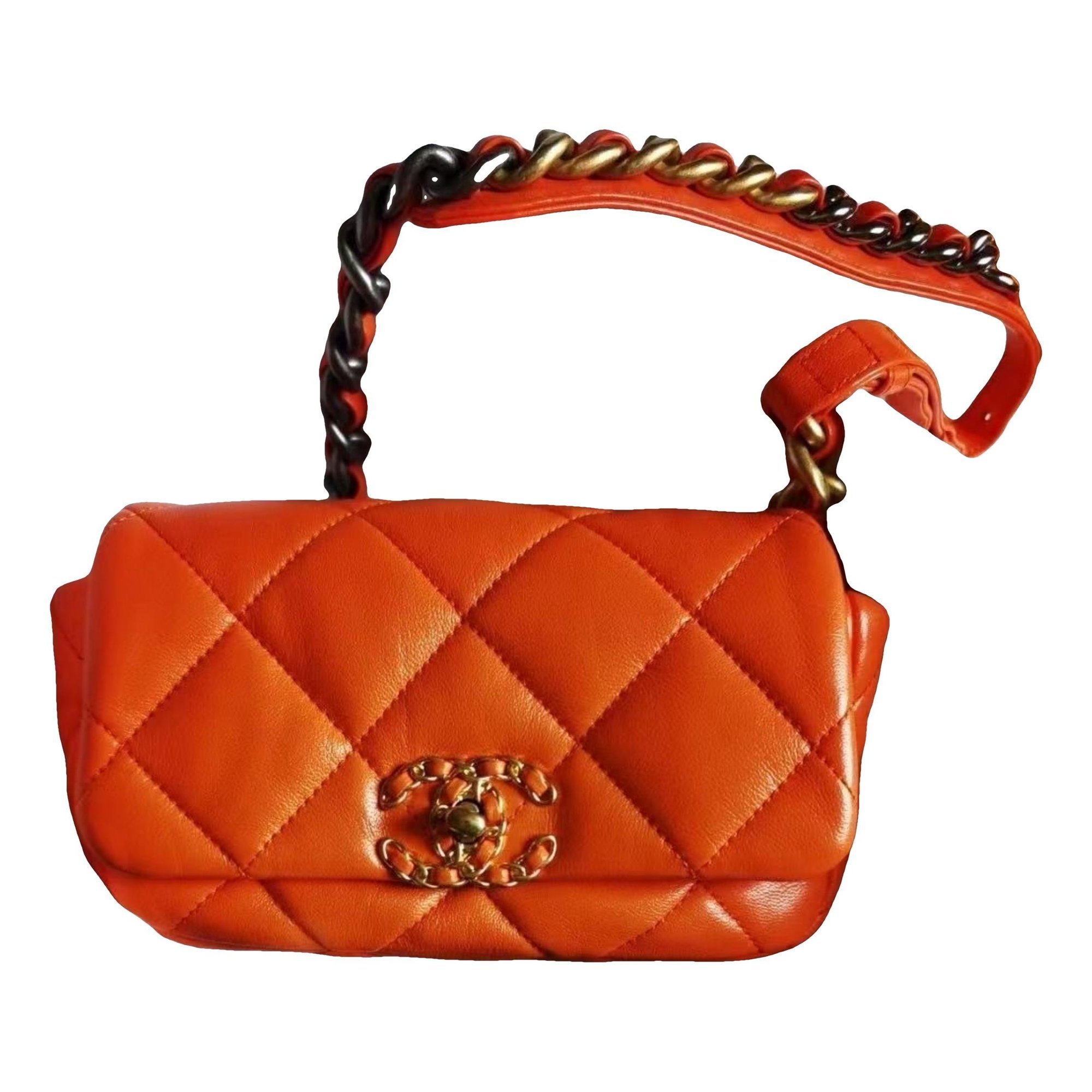 Chanel 19 leather handbag