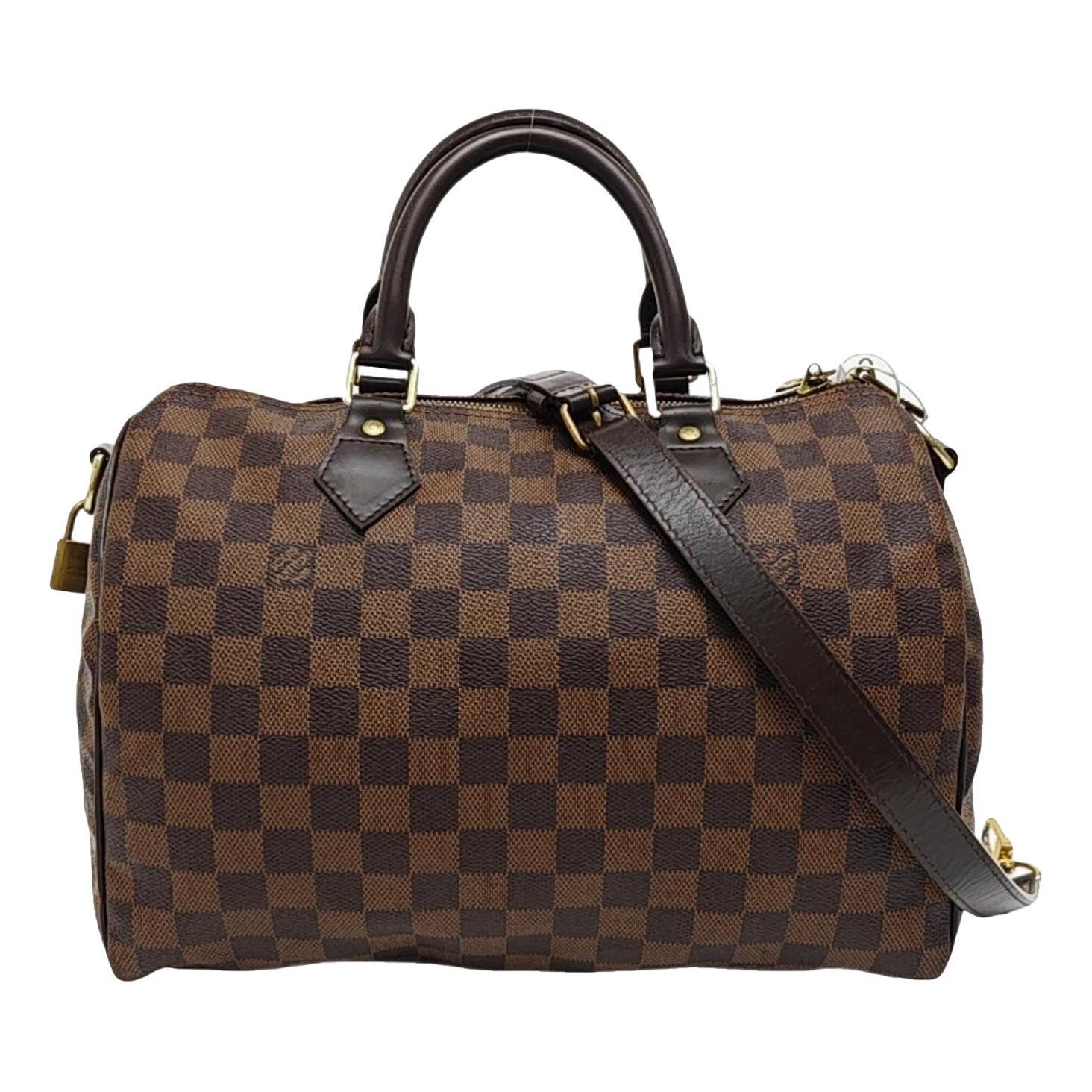 Nano Speedy / Mini HL leather handbag
