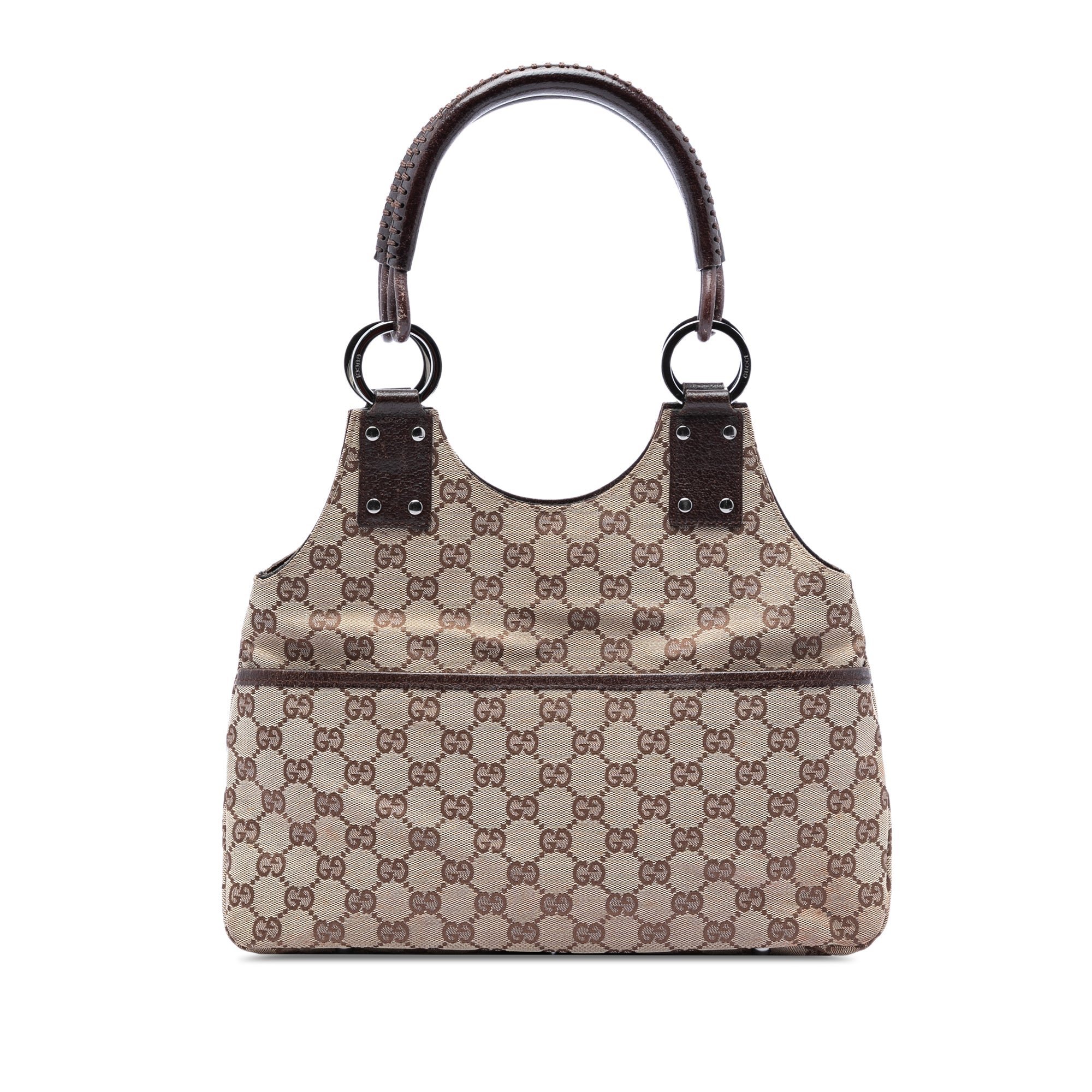Laundry bag leather handbag
