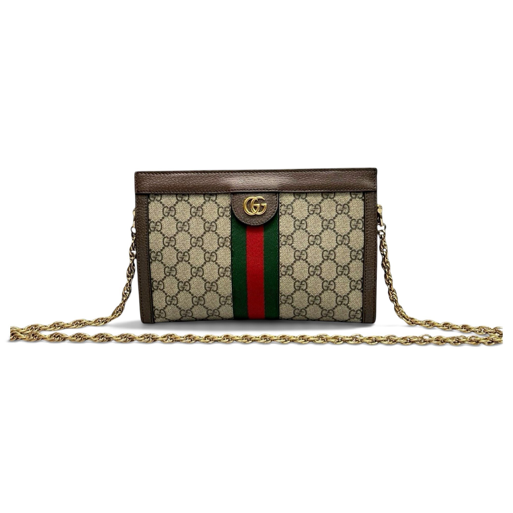 Ophidia leather crossbody bag