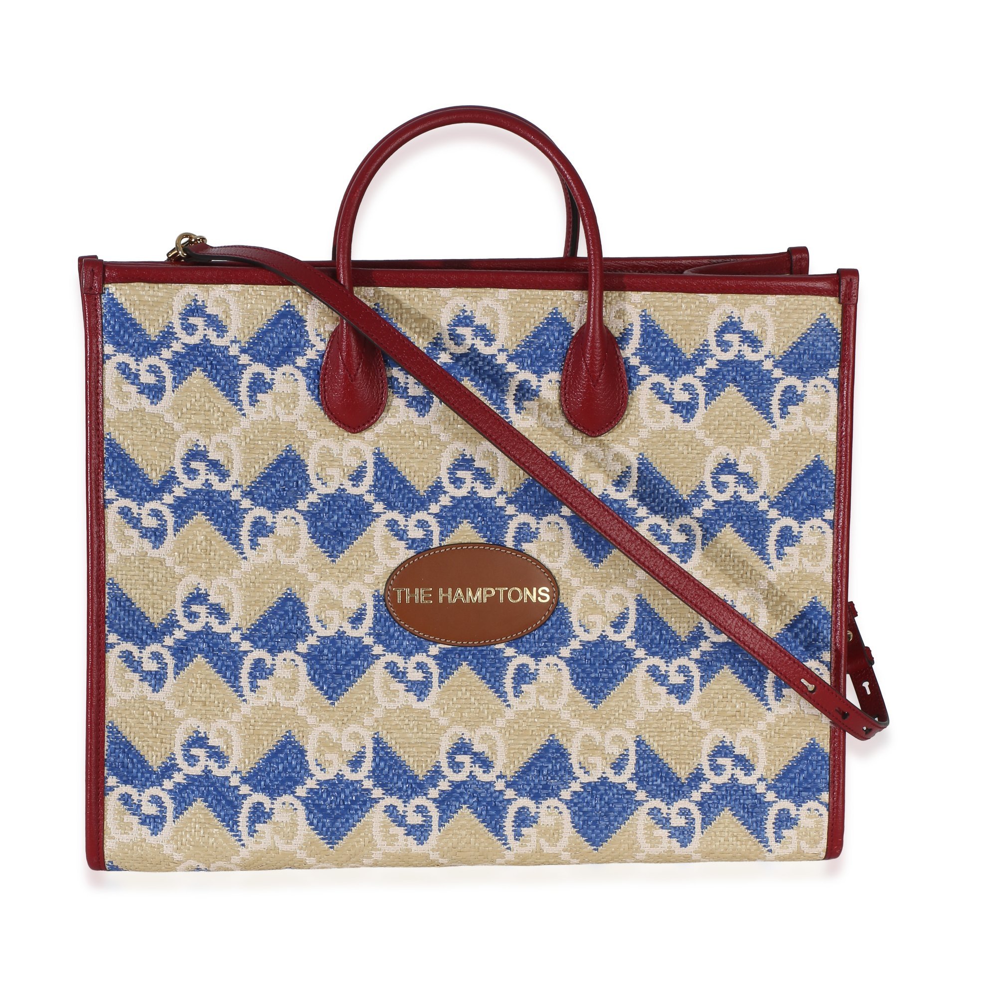 Leather tote