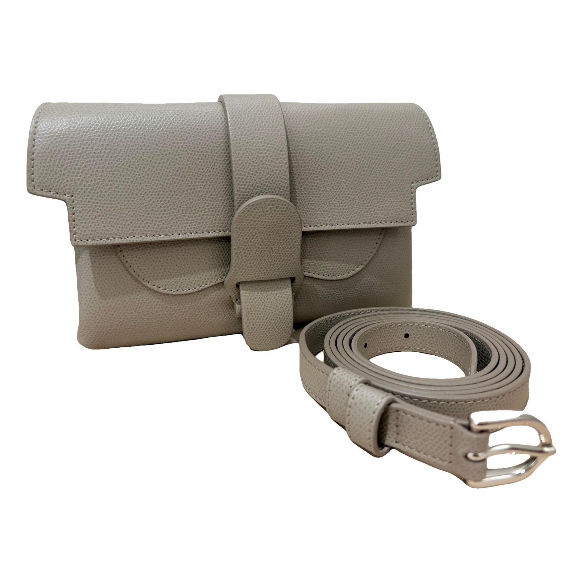 Leather crossbody bag