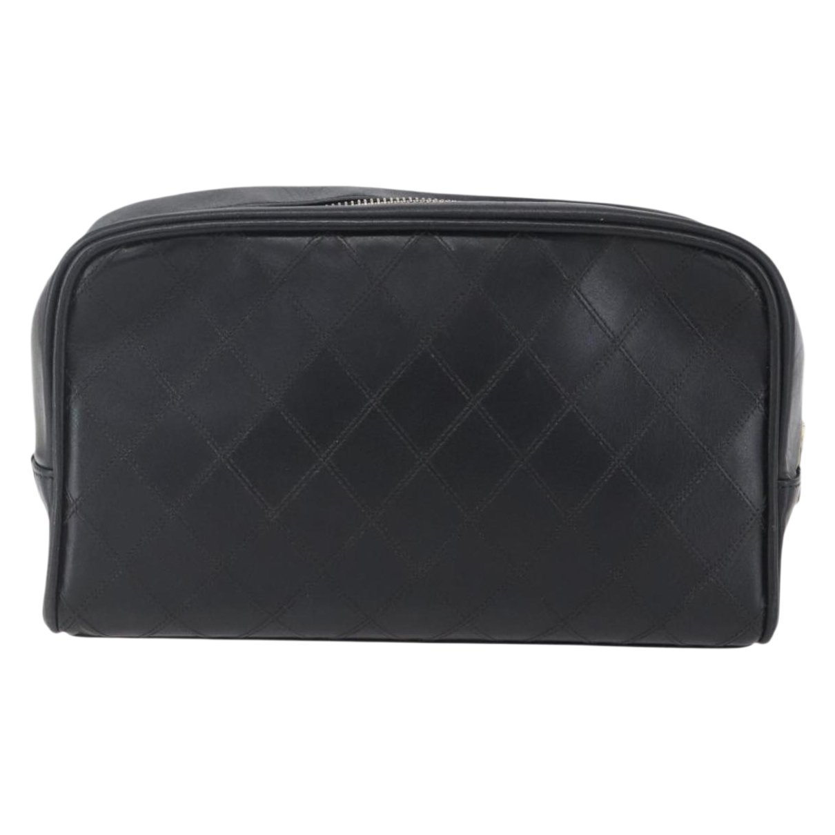Patent leather clutch bag