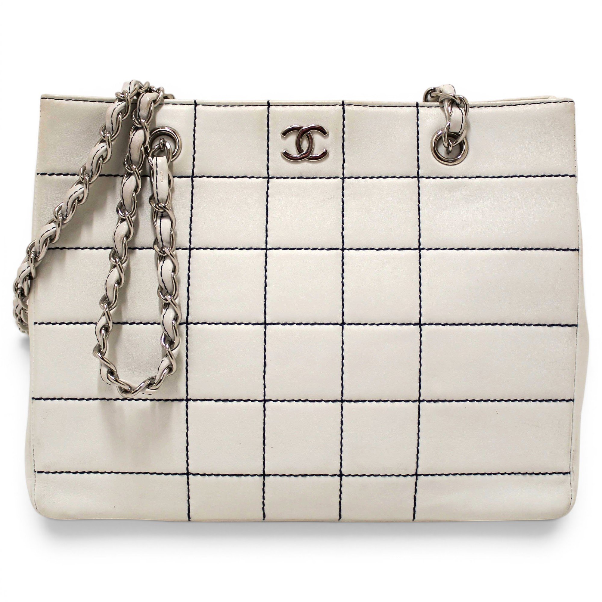 Leather tote