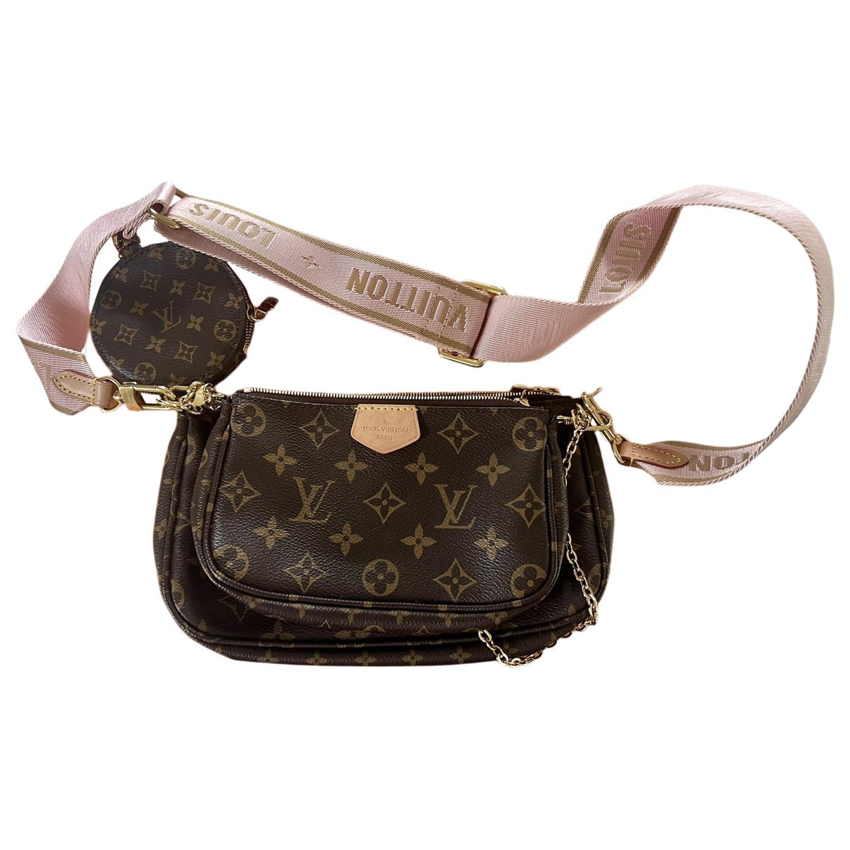Multi Pochette Accessoires leather crossbody bag
