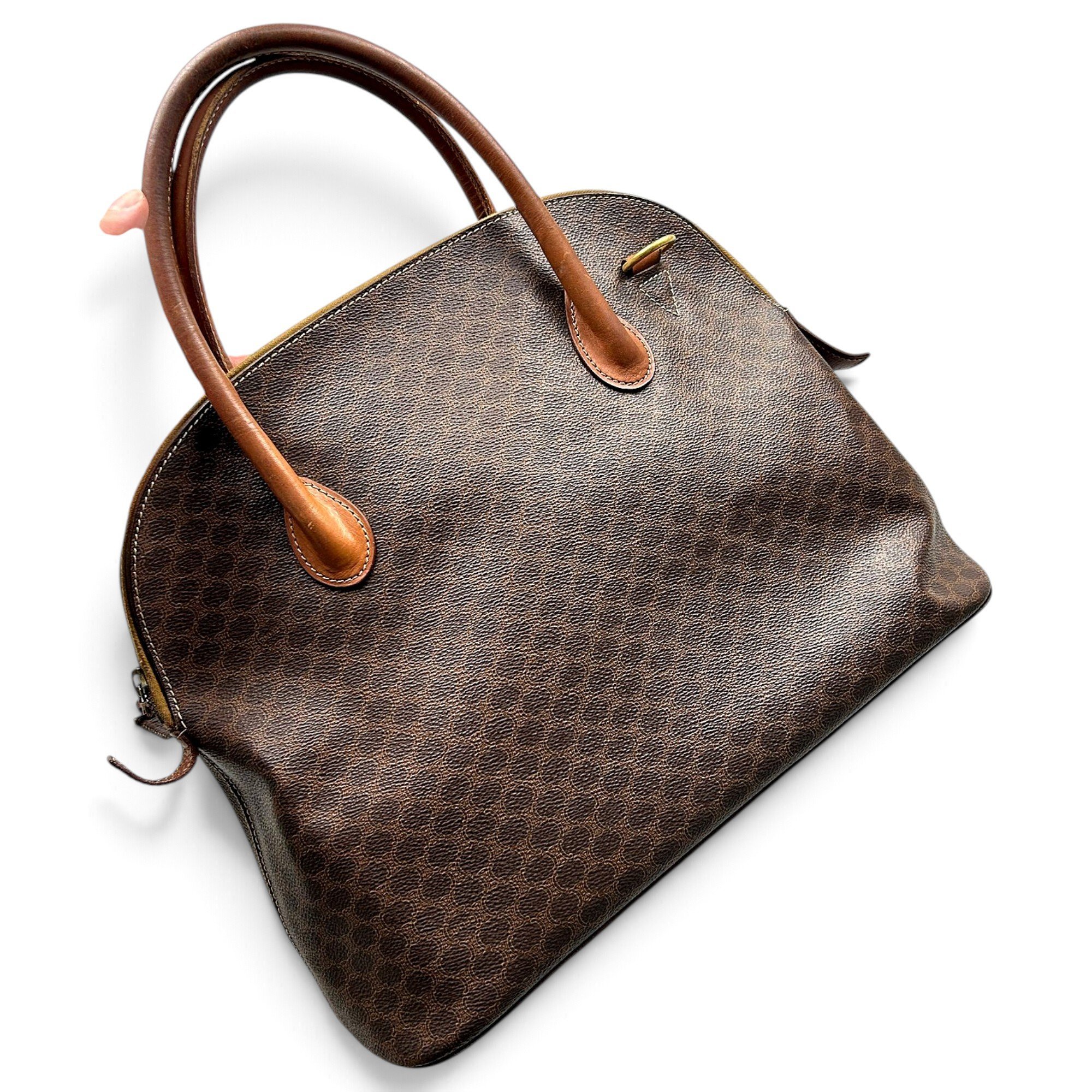 Leather handbag