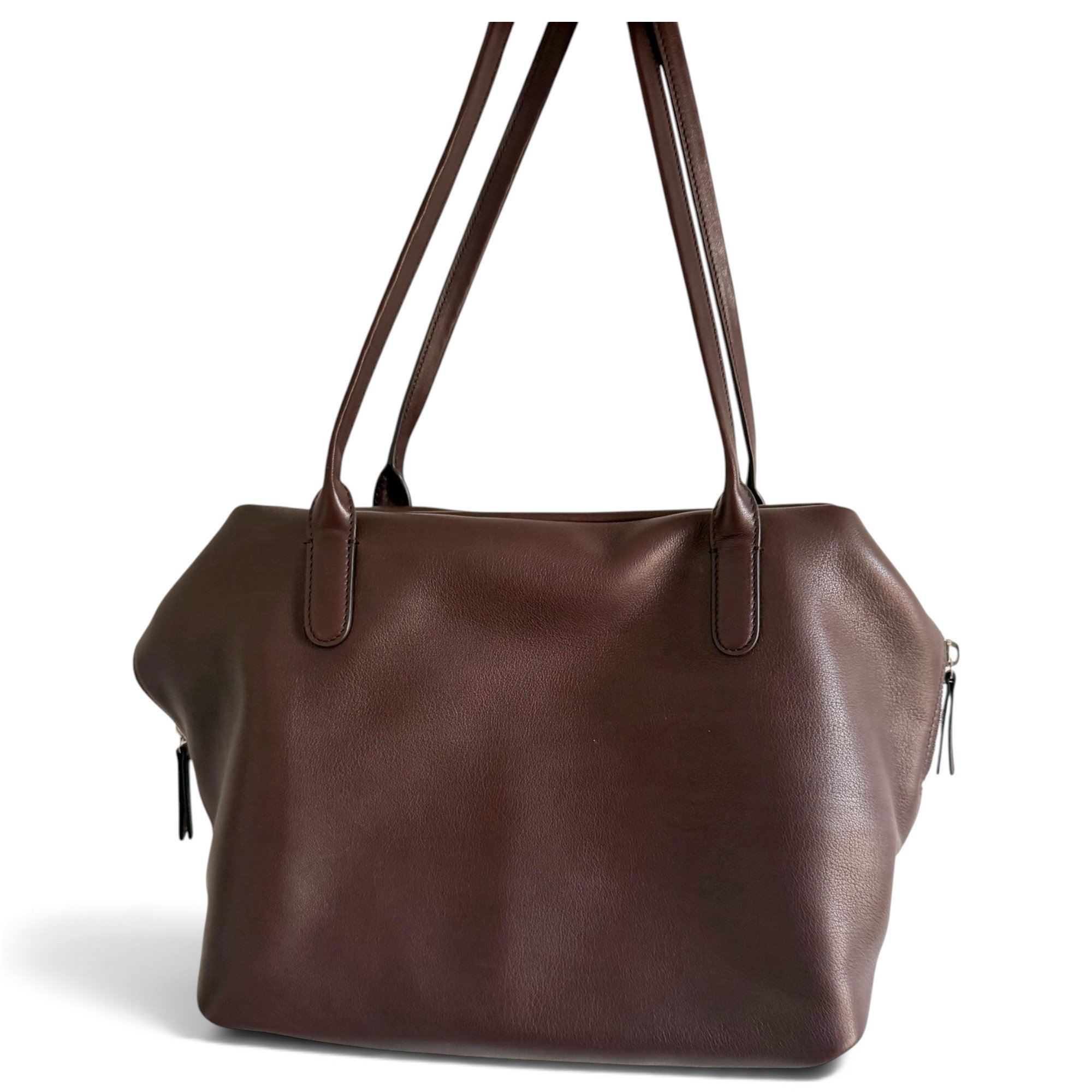 Leather handbag