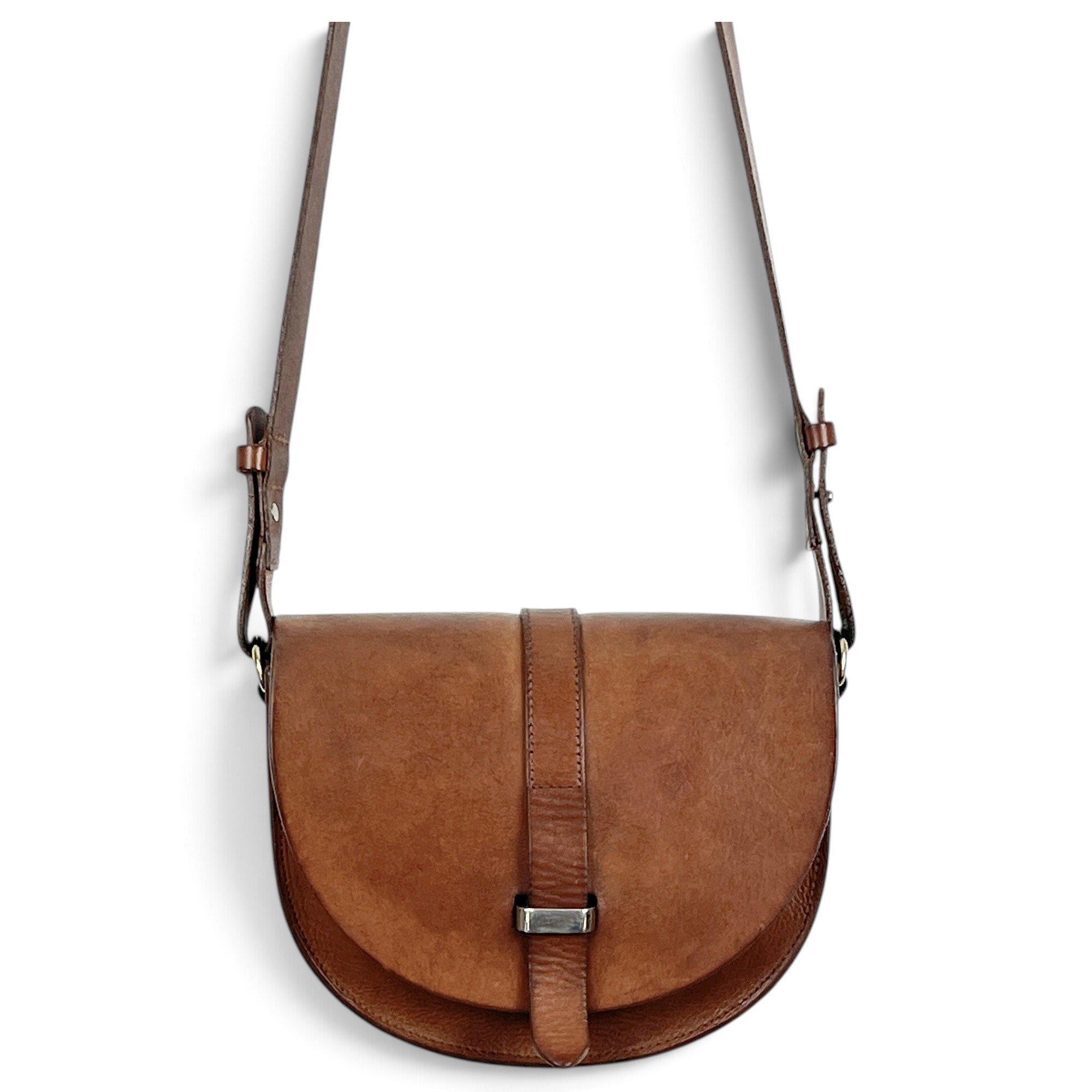 Claude leather crossbody bag